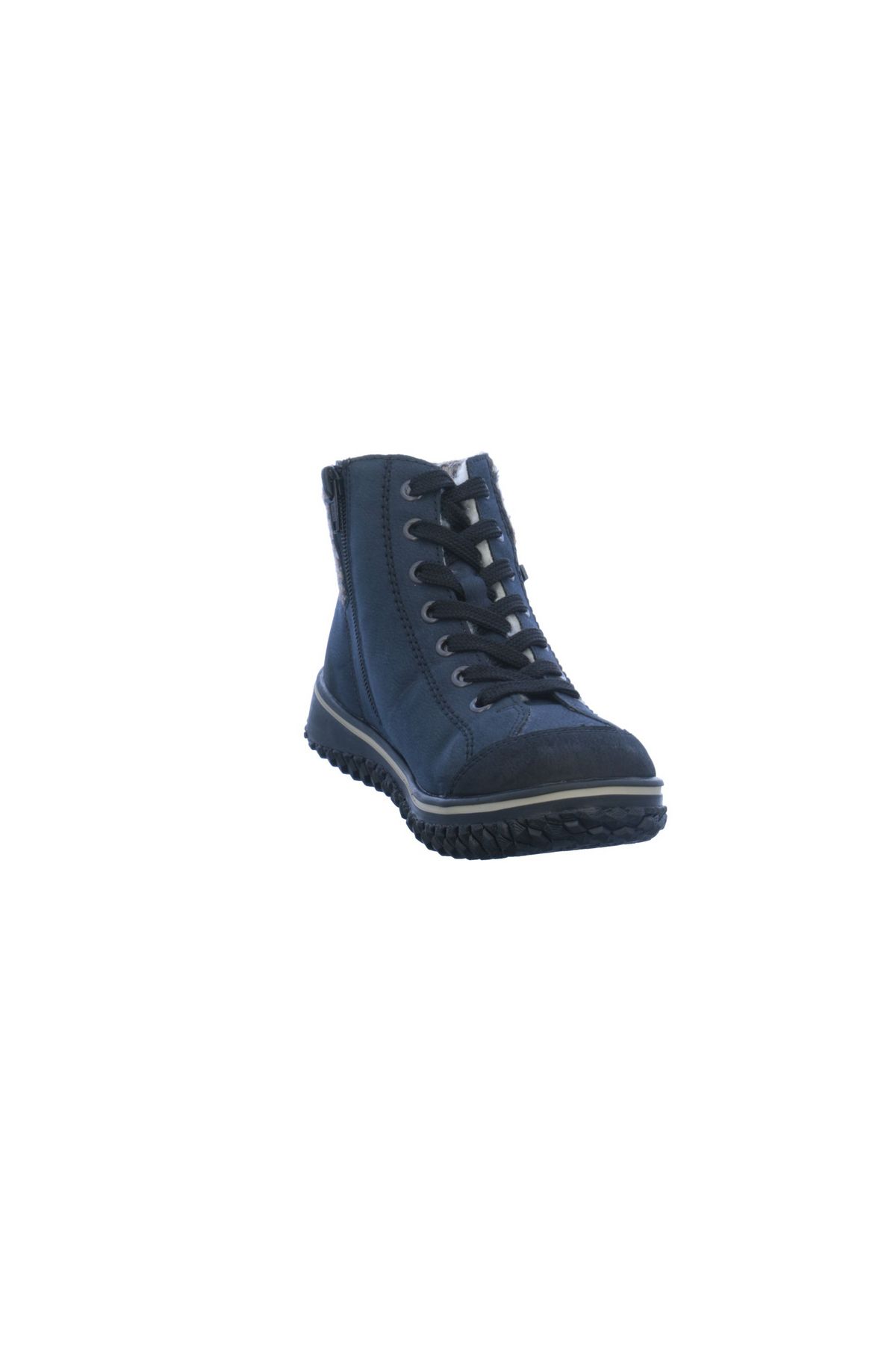 Rieker-Schnür-stiefeletten ’für Damen In Blau’ 5