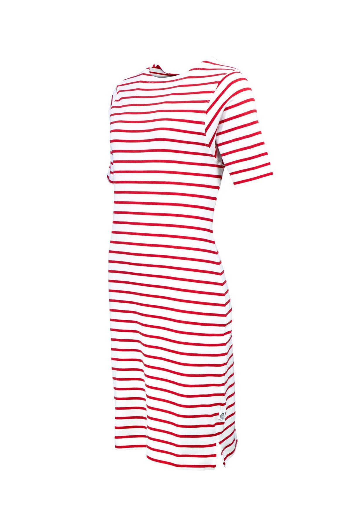 wind sportswear-Kurzarmkleid gestreift, maritim, modisch 3