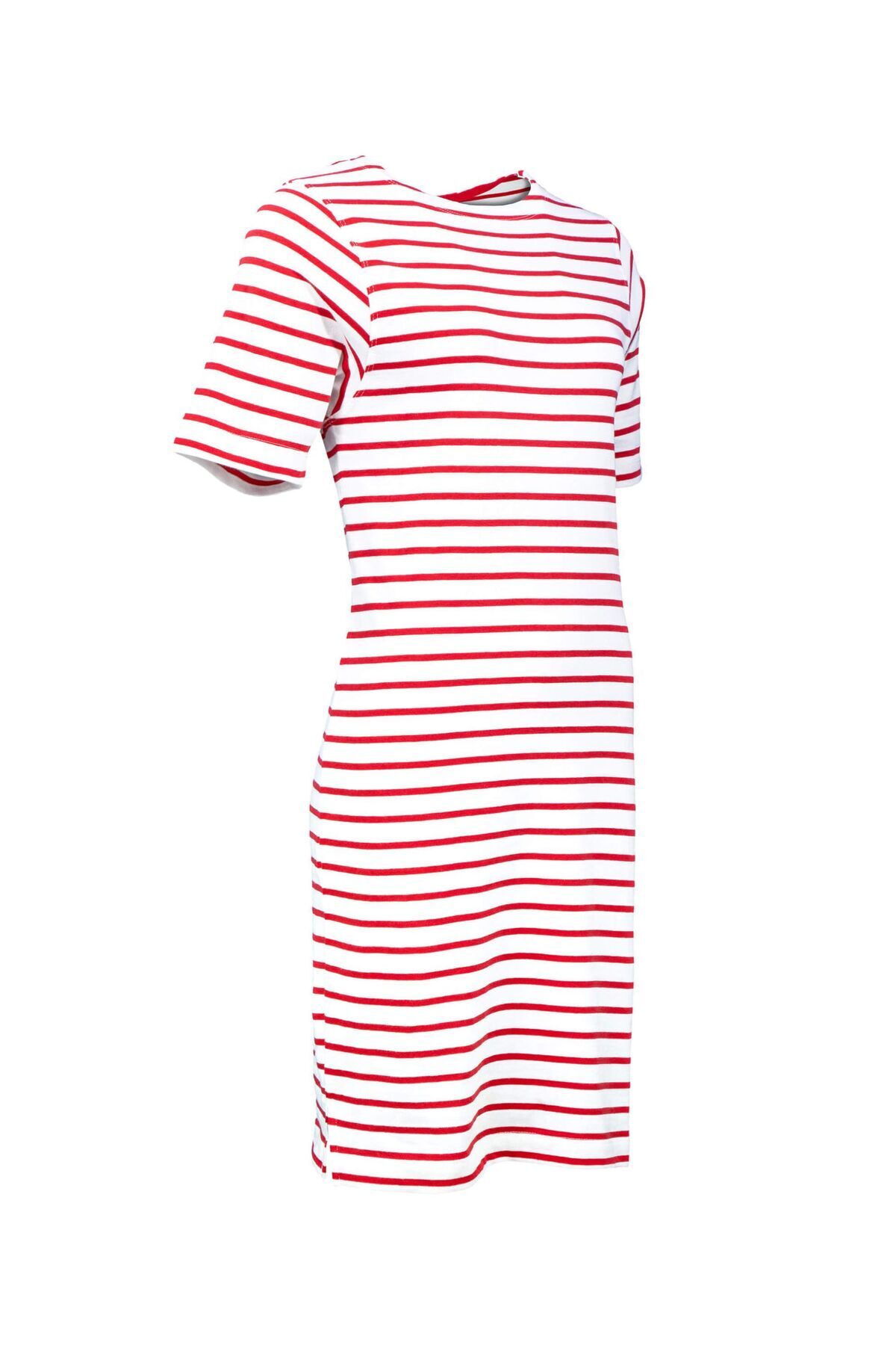 wind sportswear-Kurzarmkleid gestreift, maritim, modisch 4