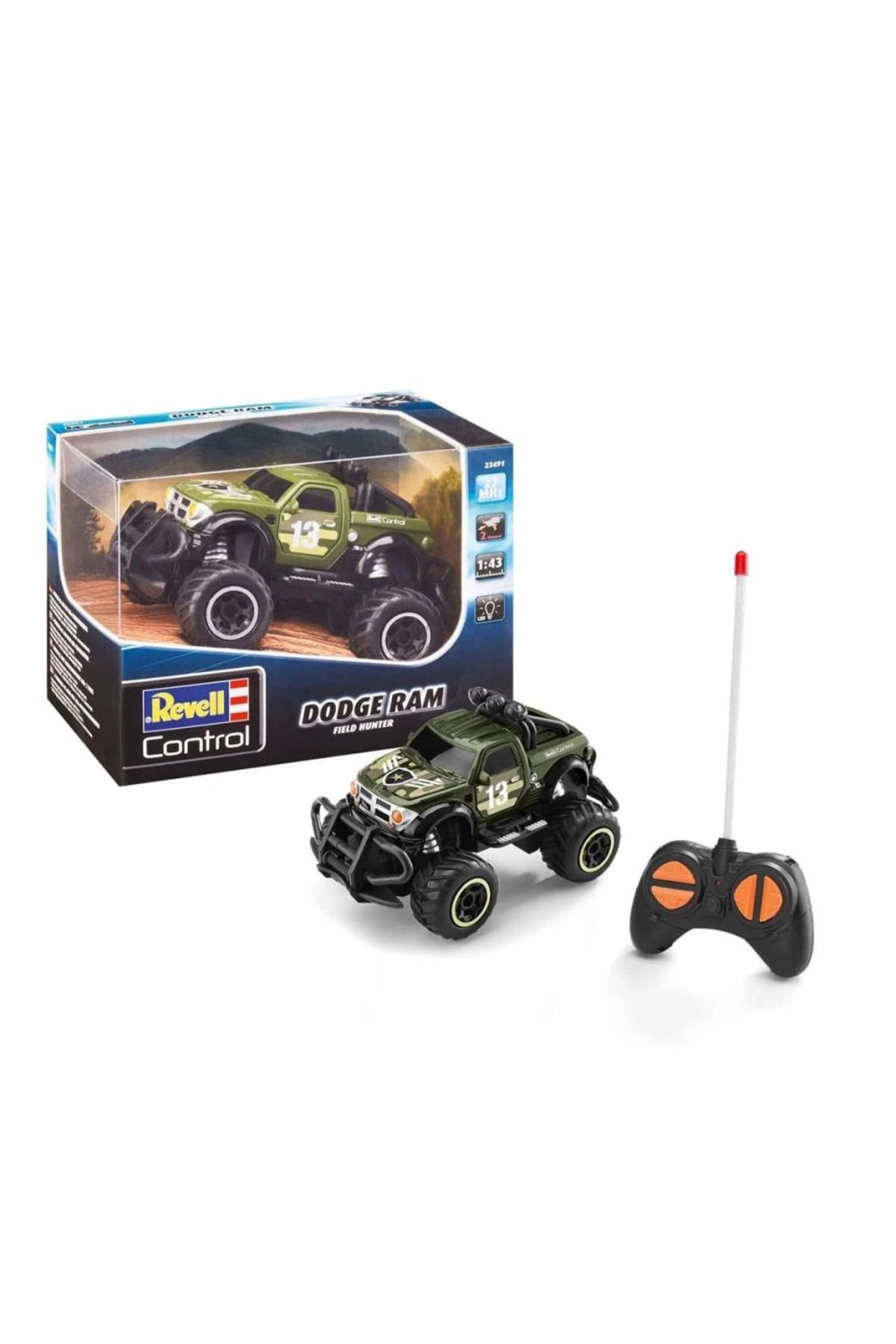 robotrend Çocuk 23491 Revell Rc Dodge Ram Field Hunter