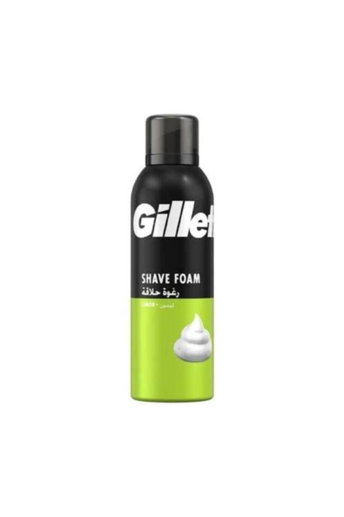 Gillette-Foam Lemon And Lime 200ml 28750 --- جيليت رغوة للحلاقة ليمون لايم 200مل 1
