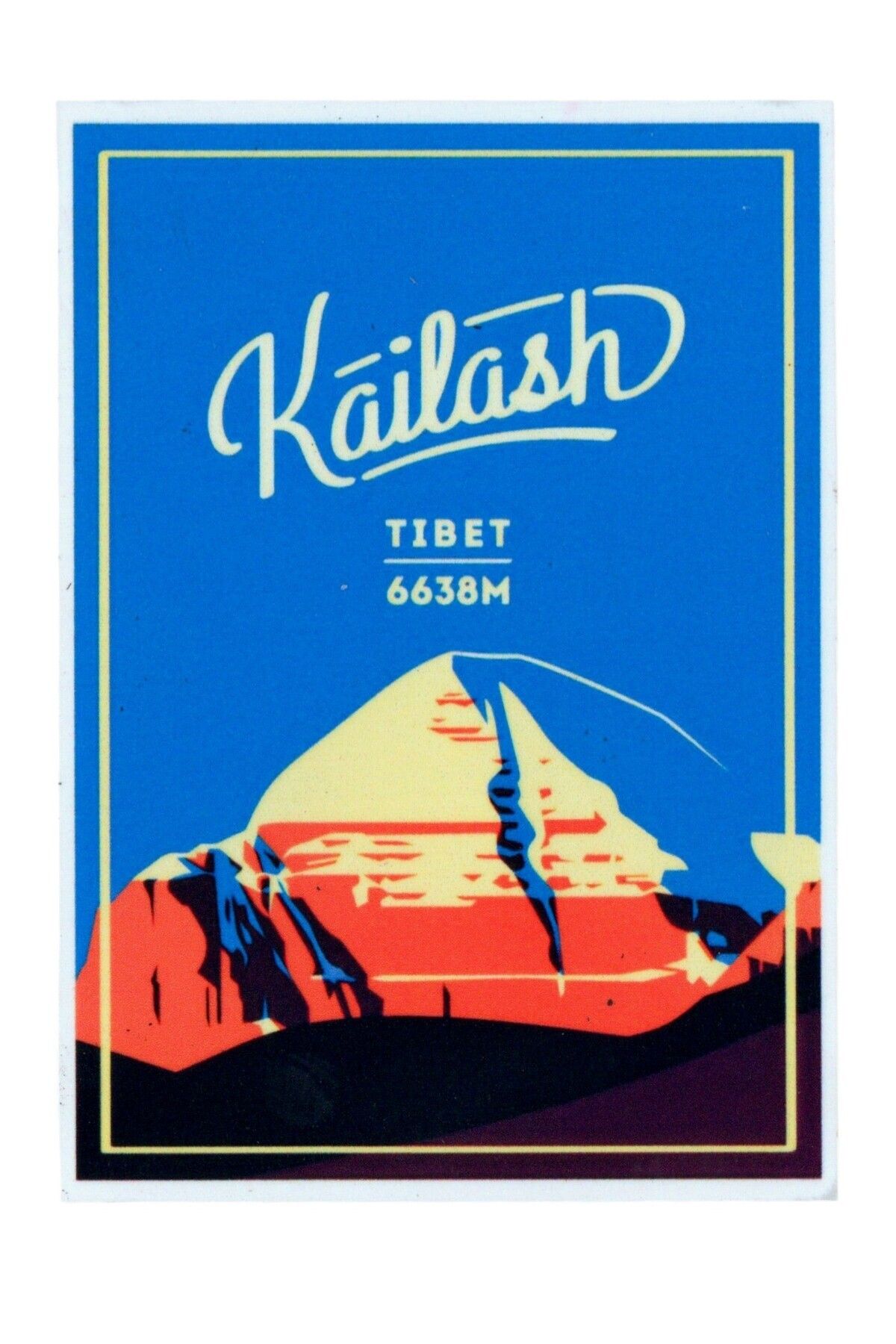 BeeCraft Kailaşh Tibet Buzdolabı Magneti