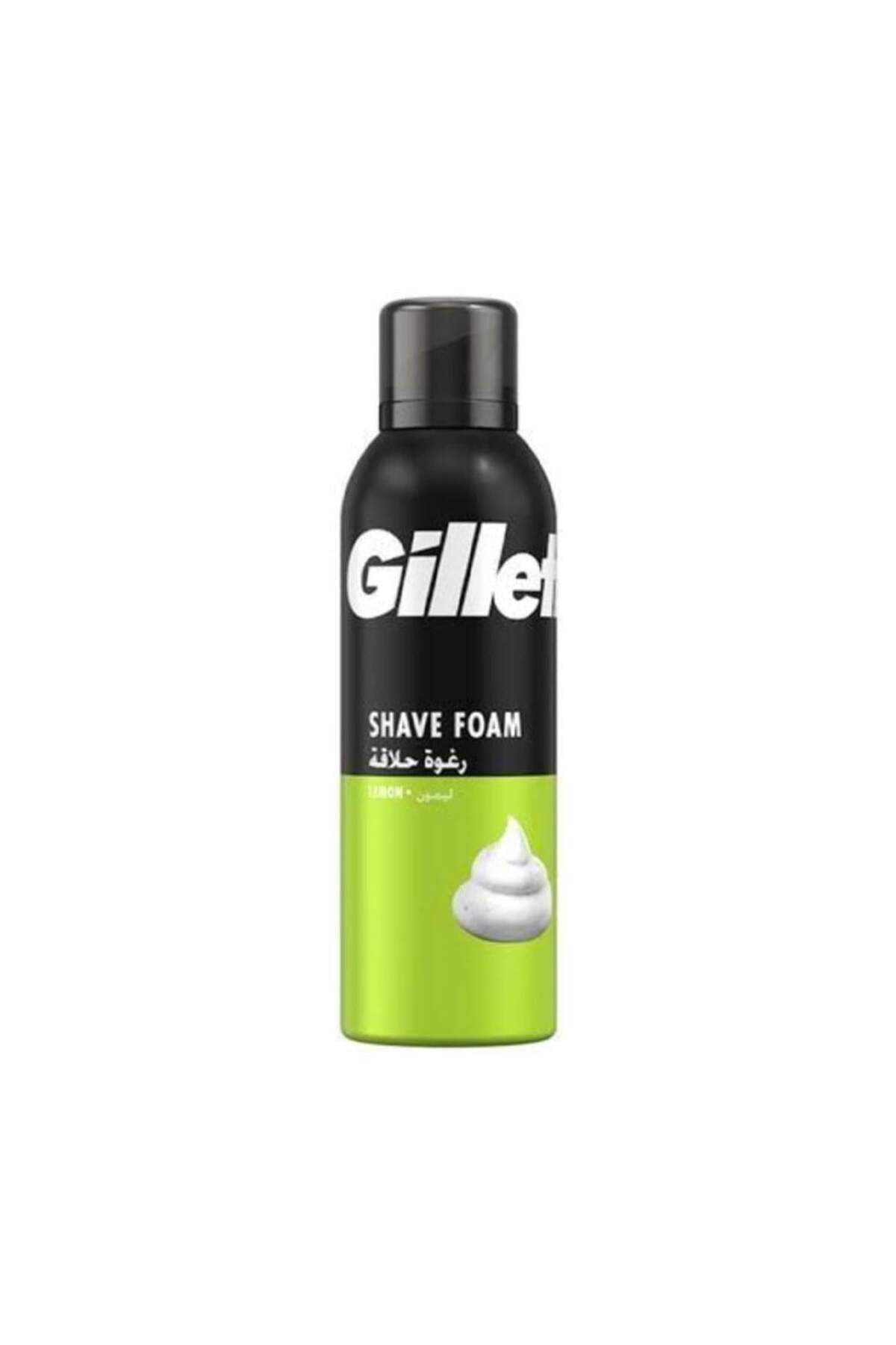 Gillette-Foam Lemon And Lime 200ml 28750 --- جيليت رغوة للحلاقة ليمون لايم 200مل 2