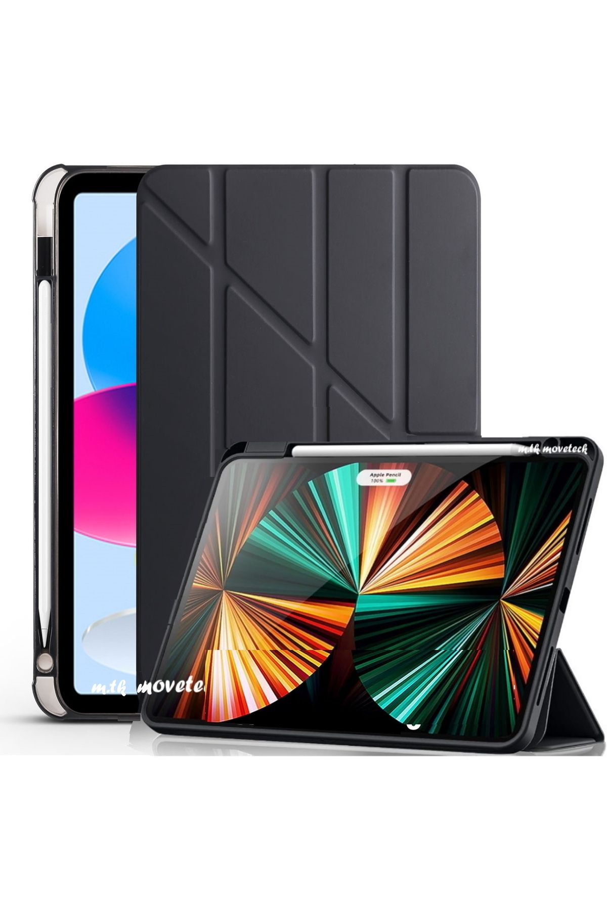 m.tk moveteck Honor Pad V9 11.5 inç 2025 Uyumlu Yumuşak Kalem Bölmeli Akıllı Uyku Modlu Standlı Tablet Kılıfı