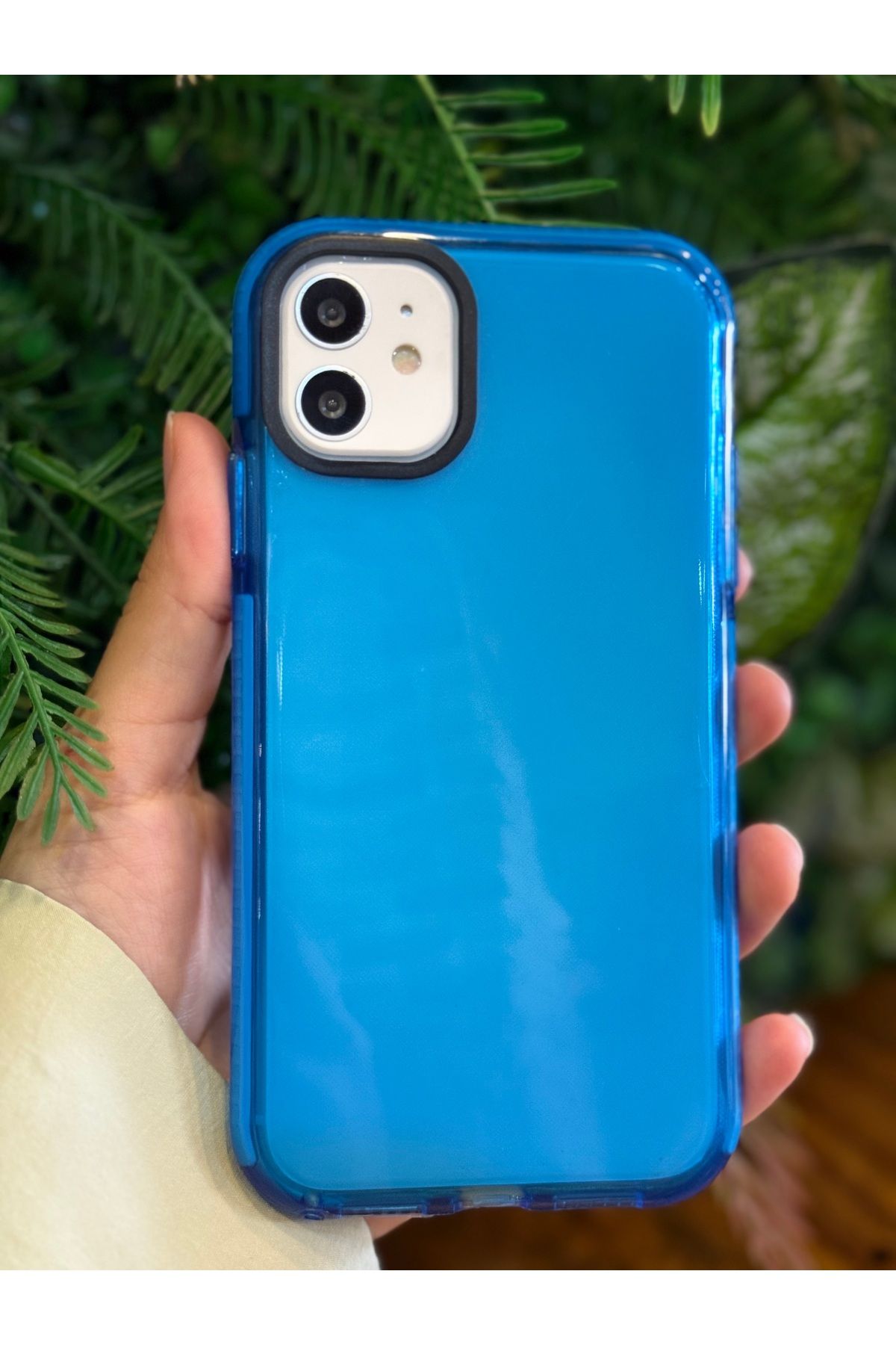 RİZVO Iphone 11 Uyumlu Darbe Önleyici Premium Lüks Sararmaz Şeffaf Telefon Kılıfı