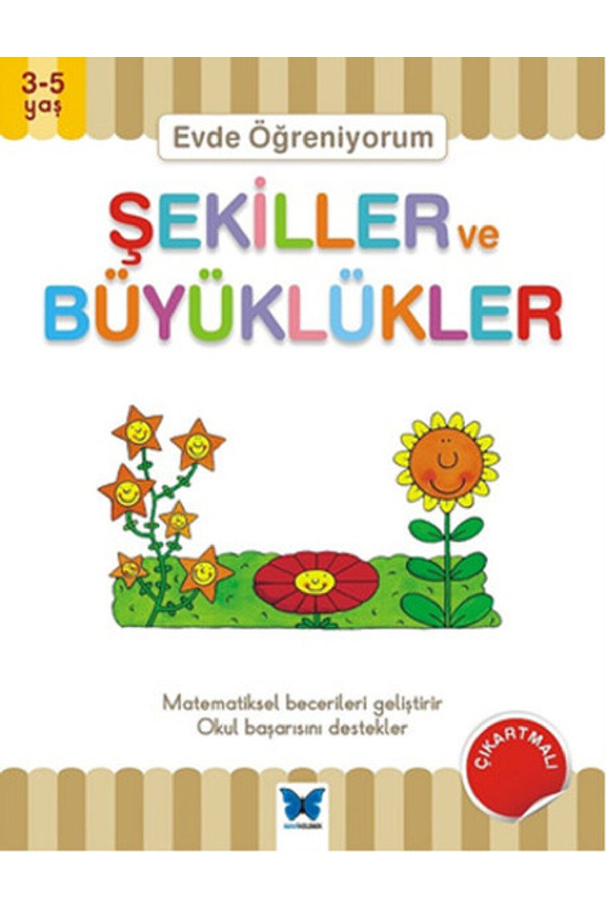 Karma Kitaplar Evde Öğreniyorum - Şekiller ve Büyüklükler