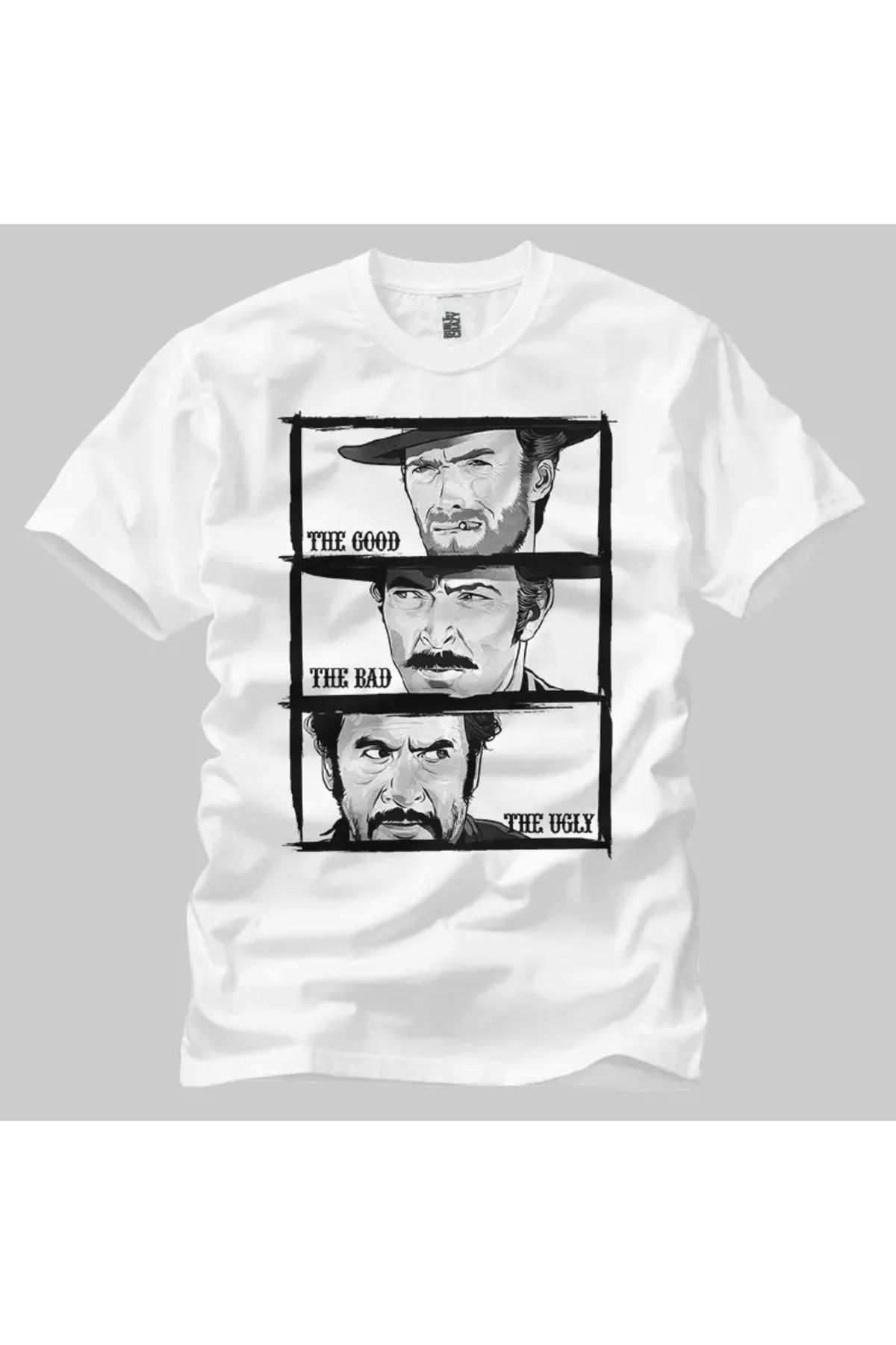 Built By Crazy The Good, The Bad and The Ugly Unisex Tişört