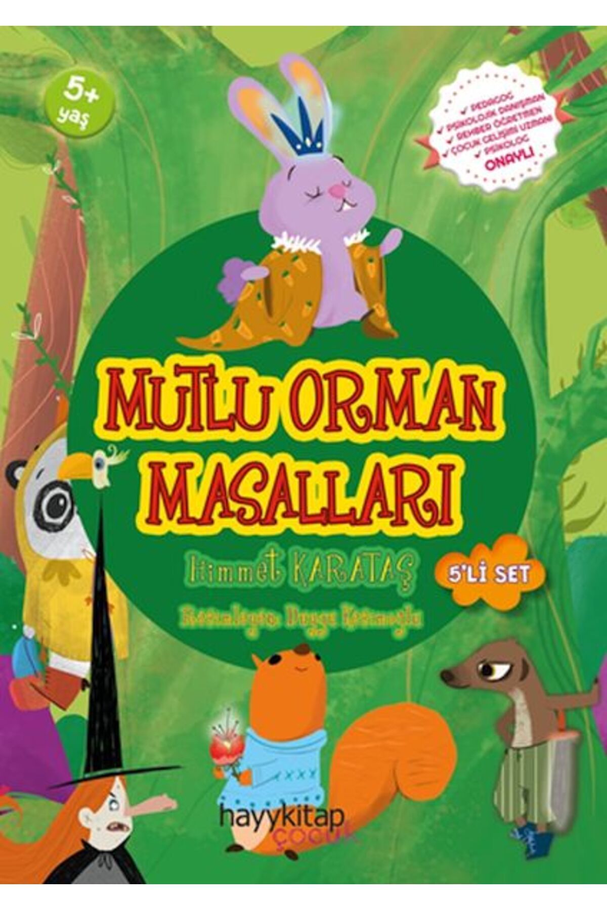 Destek Yayınları Mutlu Orman Masalları 5’li Set