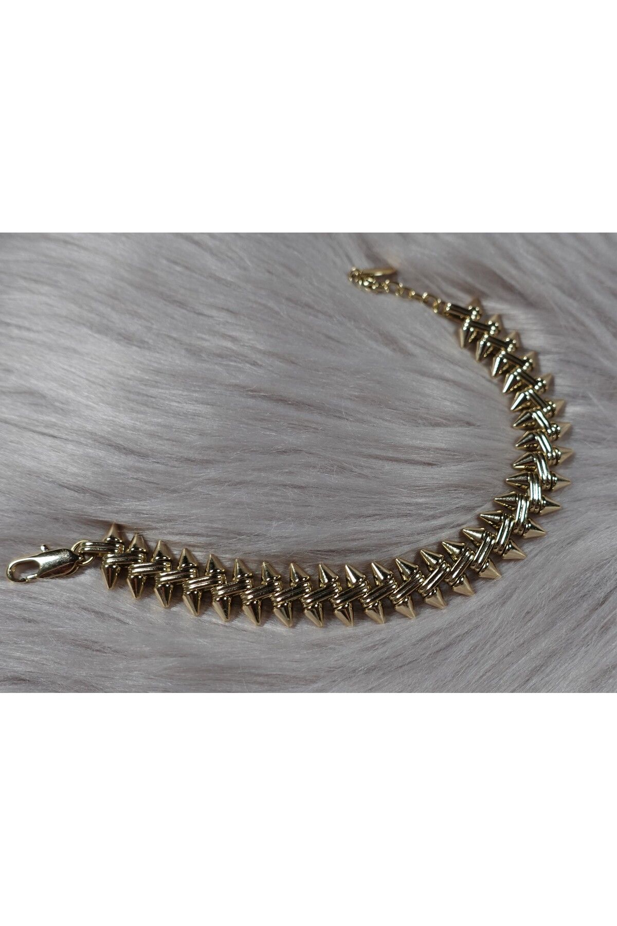 ışıltıaksesuar 316 L ÇELİK 14 K 17 CM KADIN /KIZ SUDA HAVUZDA KARARMA YAPMAZ BİLEKLİK