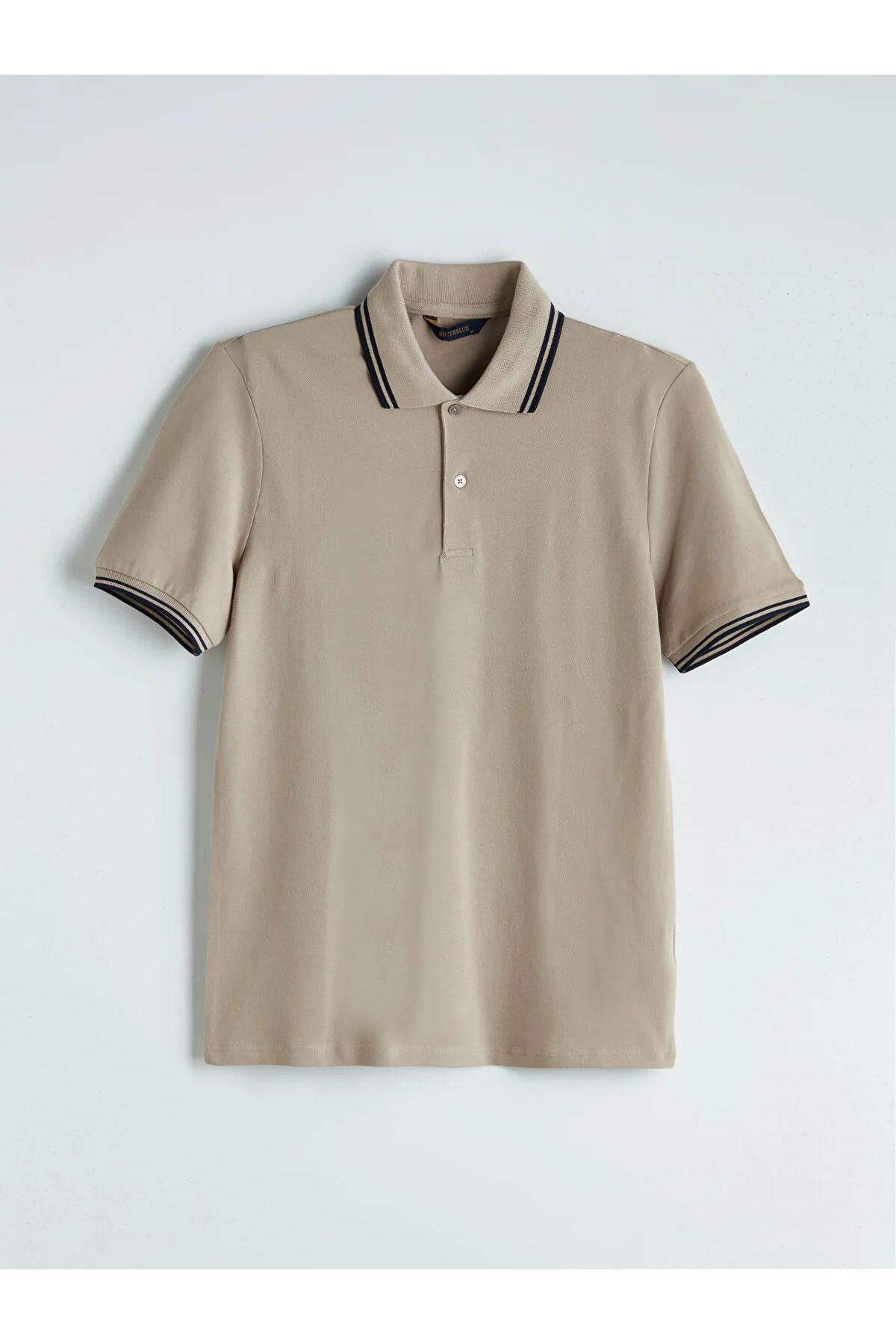 LC Waikiki Polo Yaka Kısa Kollu Erkek Dokulu Tişört