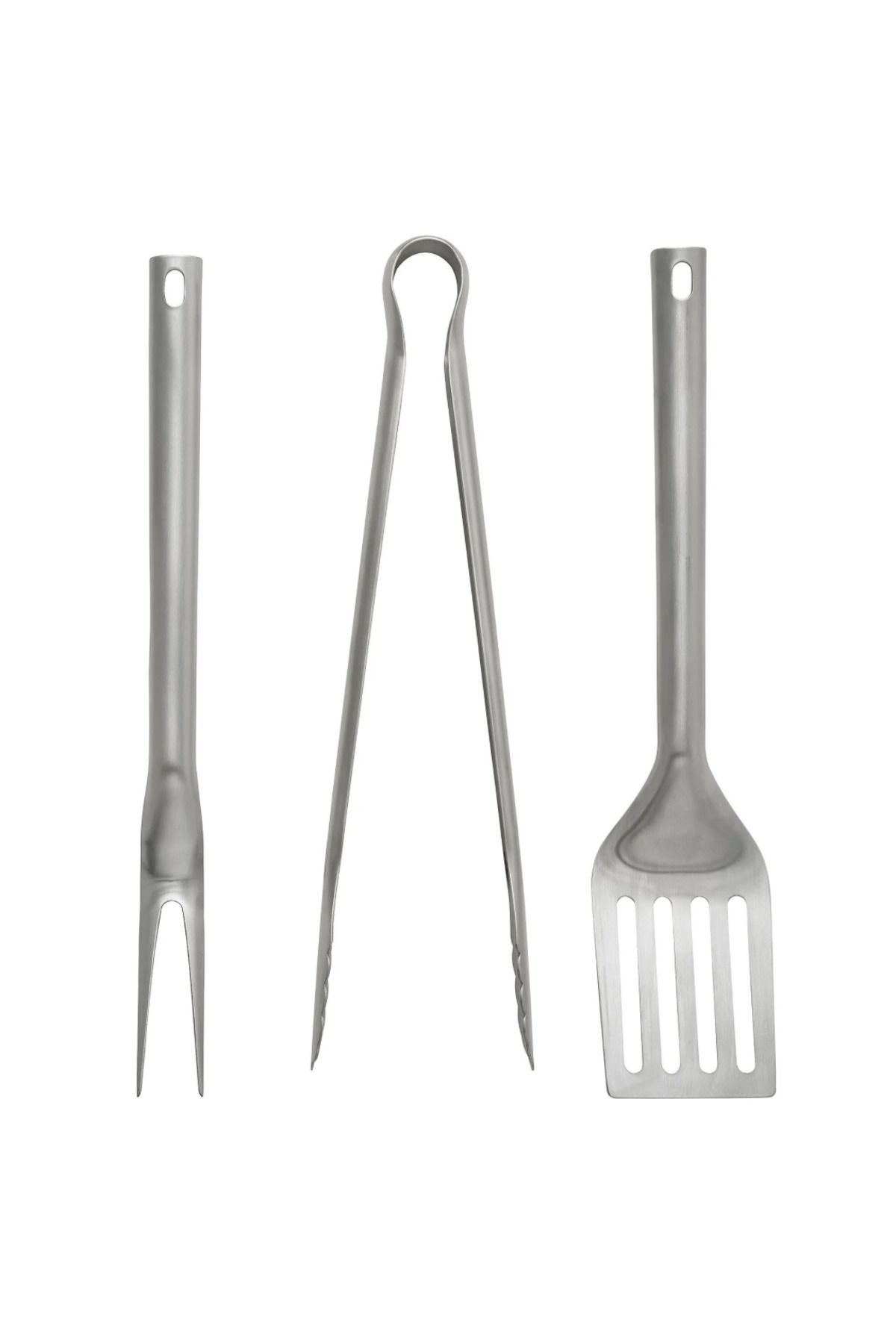 IKEA GRILLTIDER barbekü gereçleri paslanmaz çelik 3 adet