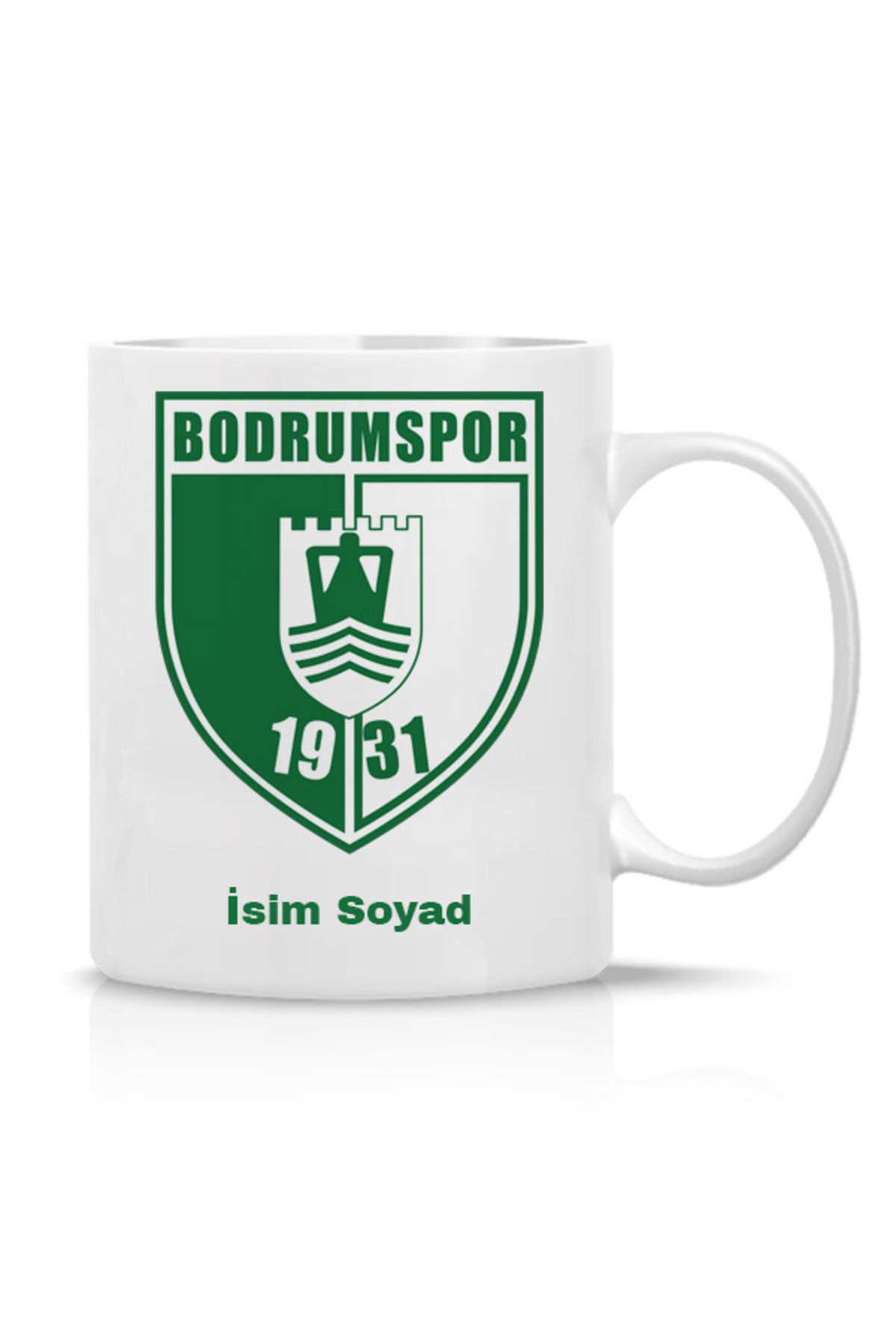 BİBANAPROMOSYON bodrumspor özel tasarım kupa bardak