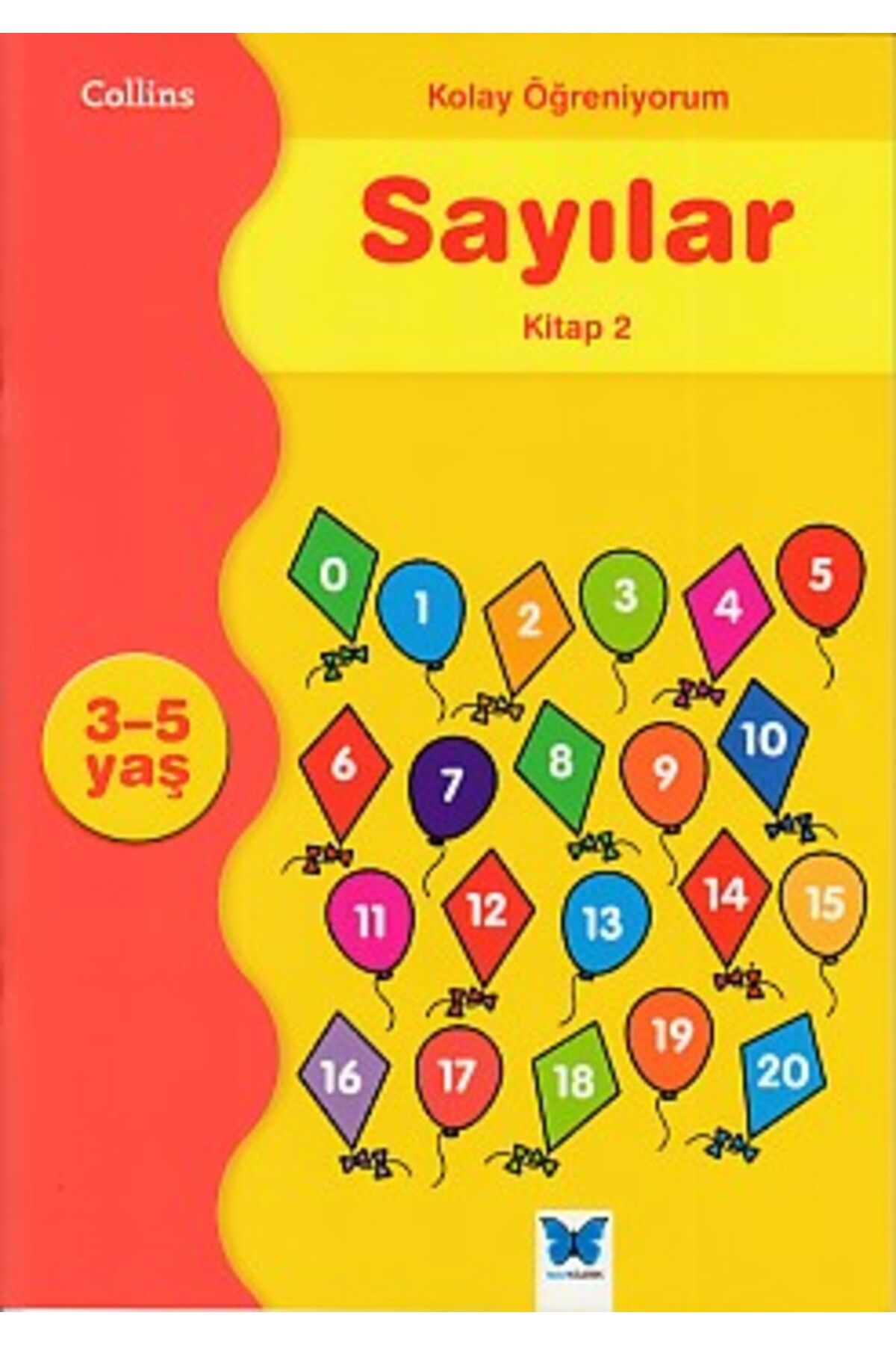 Türk Dil Kurumu Yayınları Kolay Öğreniyorum Sayılar - Kitap 2 (3-5 Yaş)