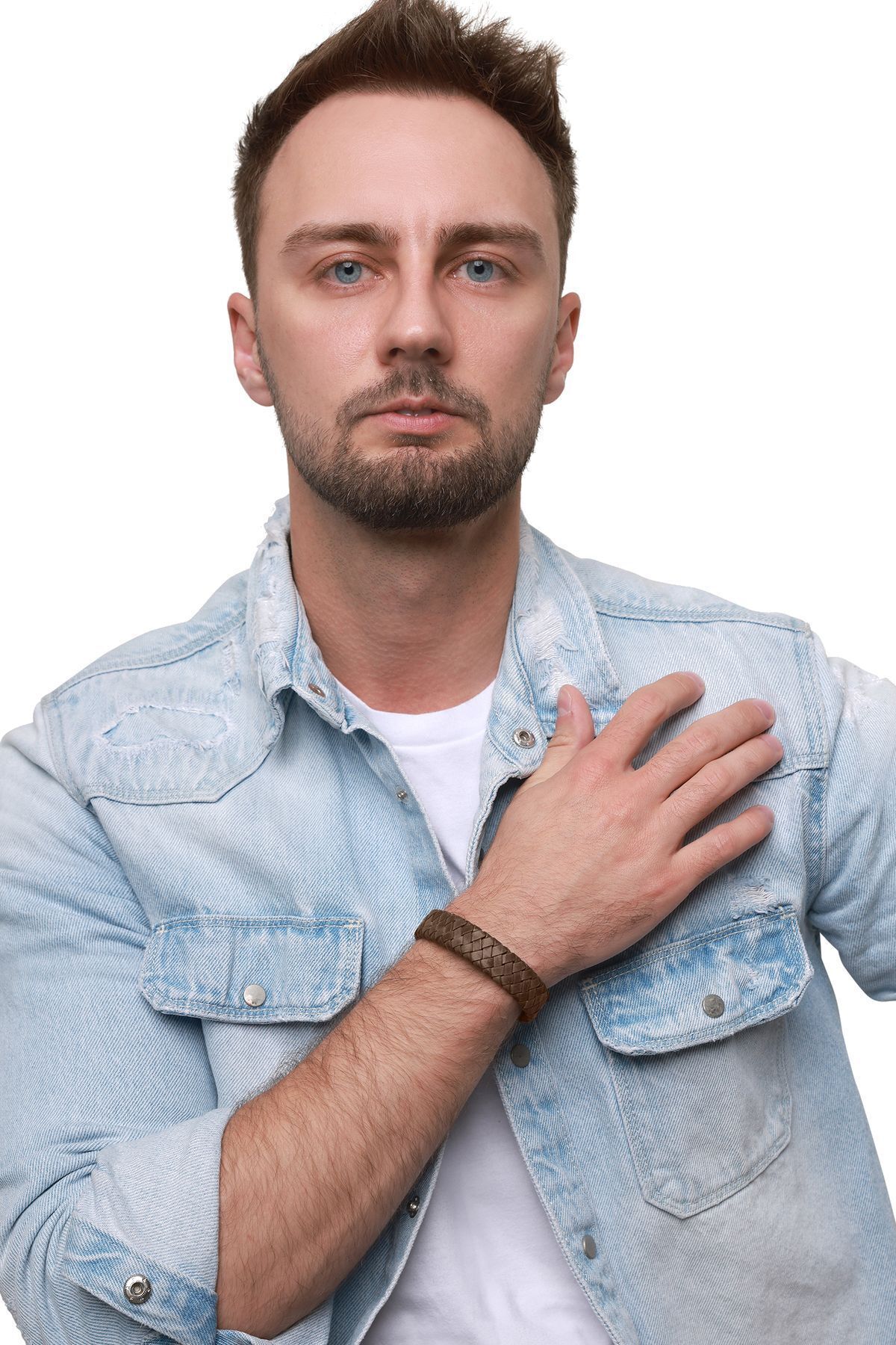 Heideman-Herrenarmband Lederarmband Keno casual 2