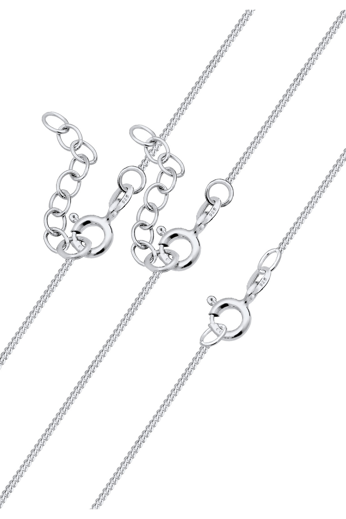 ELLI-Schmuckset Damen Herzanhänger Basic in 925 Sterling Silber 4