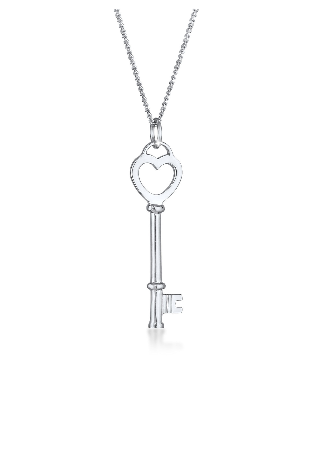 ELLI-Necklace Schlüssel Herz Liebesschlüssel 925 Silber 1