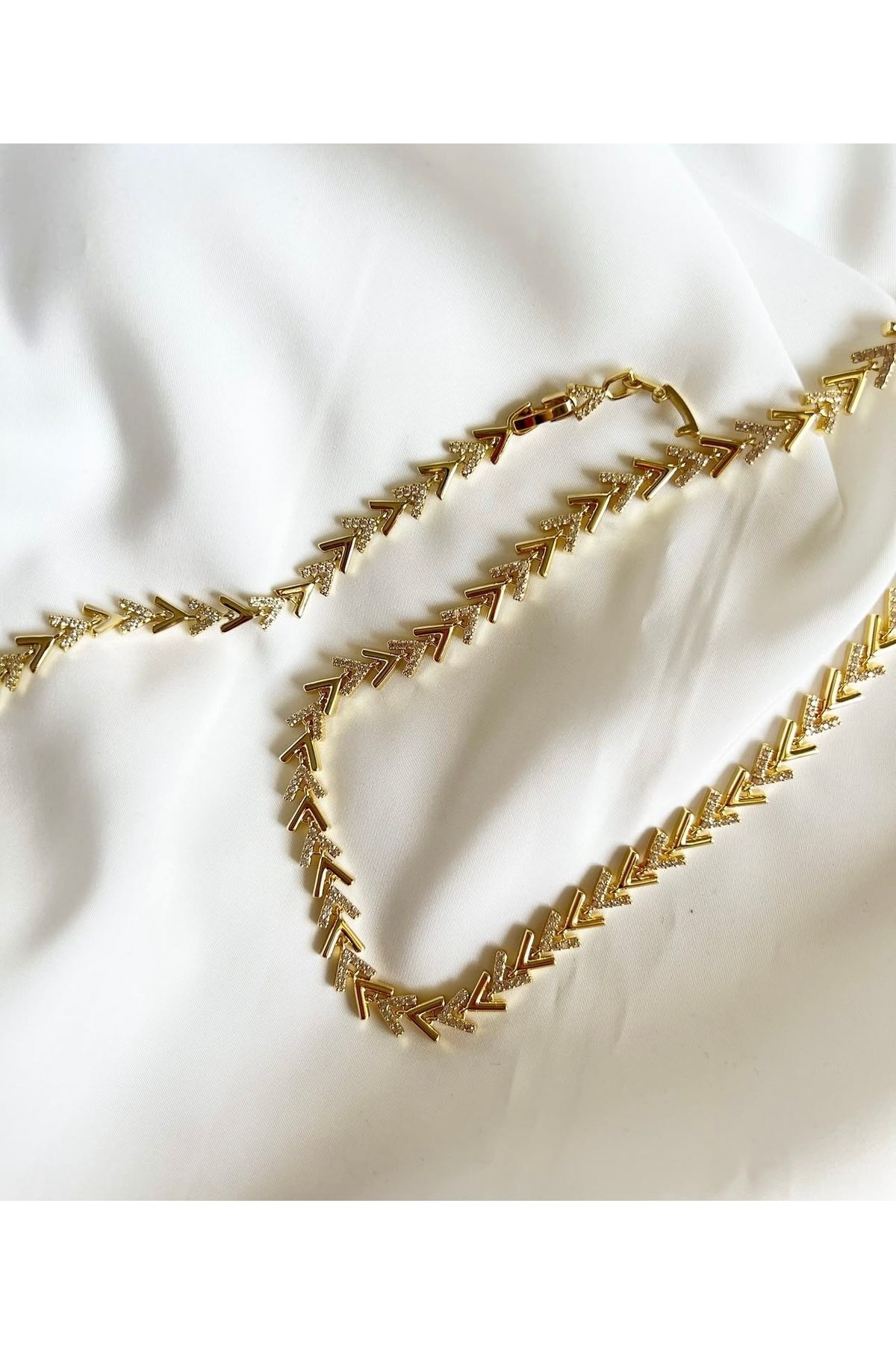 ALİA Vintage gold kadın kolye