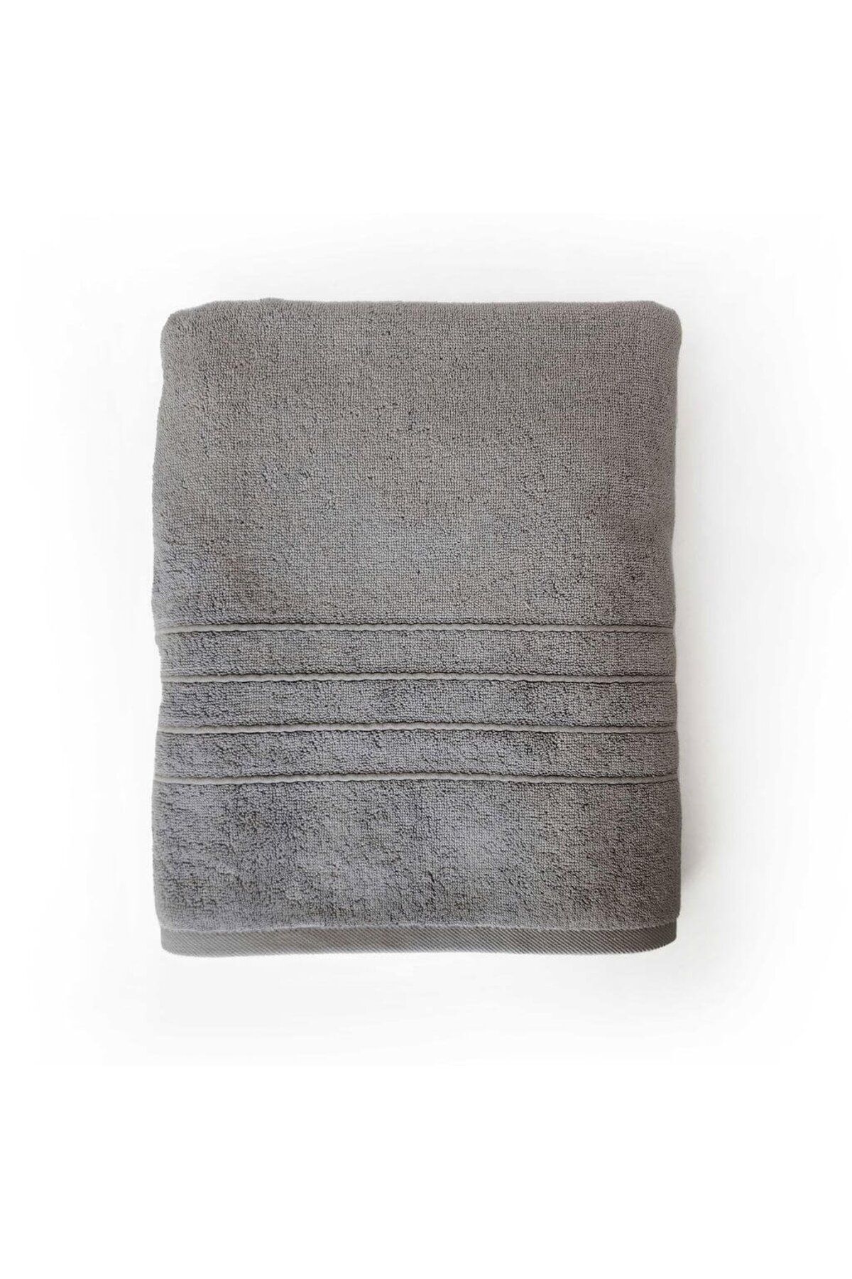 Alesta Home Pamuklu Gri Banyo Havlusu 100x150 cm HVL052