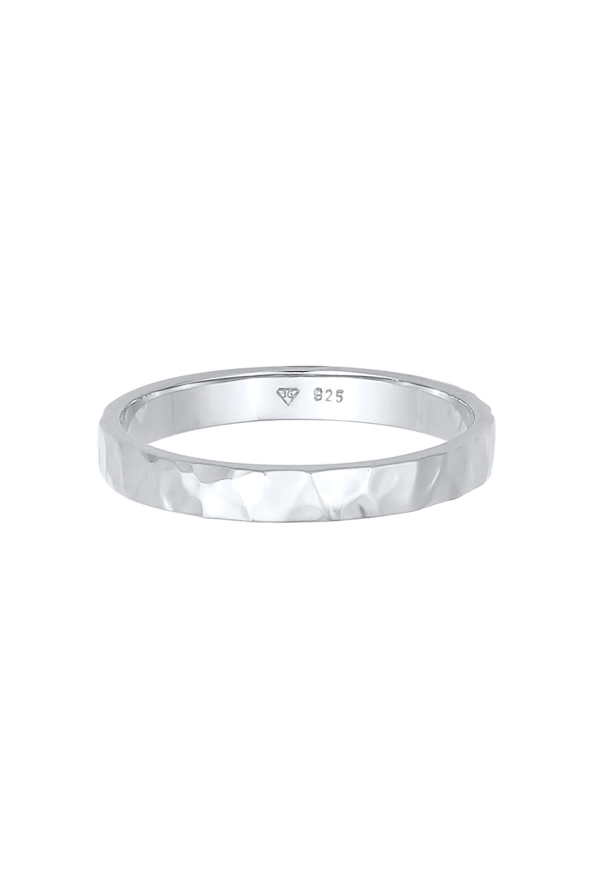 ELLI-Inel de damă Basic Fine Hammered Trend din argint 925 2