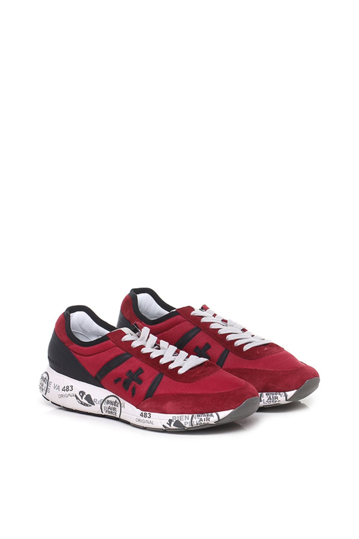 Premiata Yeni Taban Kırmızı Erkek Sneakers