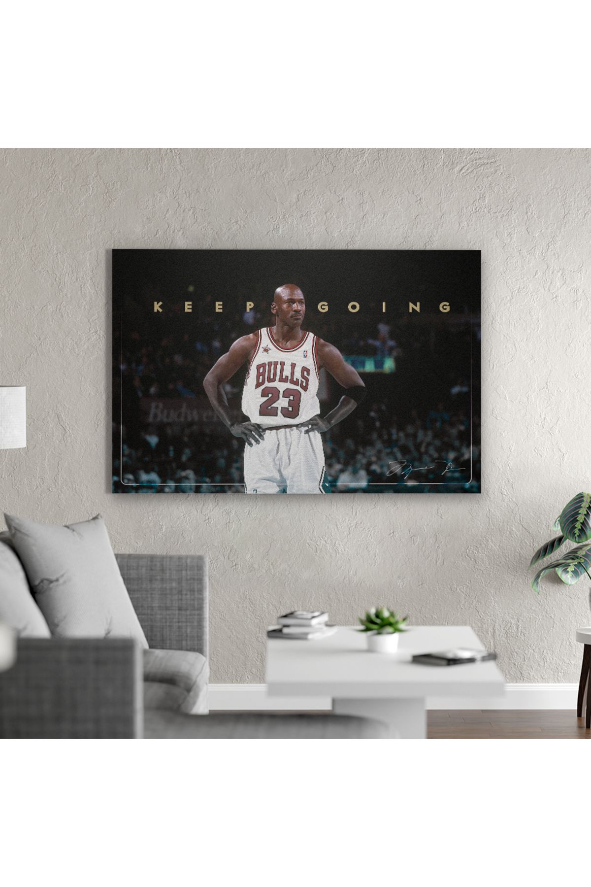 Yzc Store Michael J. | MJ | Motivasyon Tablosu | Basketbol Tablosu | Spor Motivasyon Duvar Sanatı