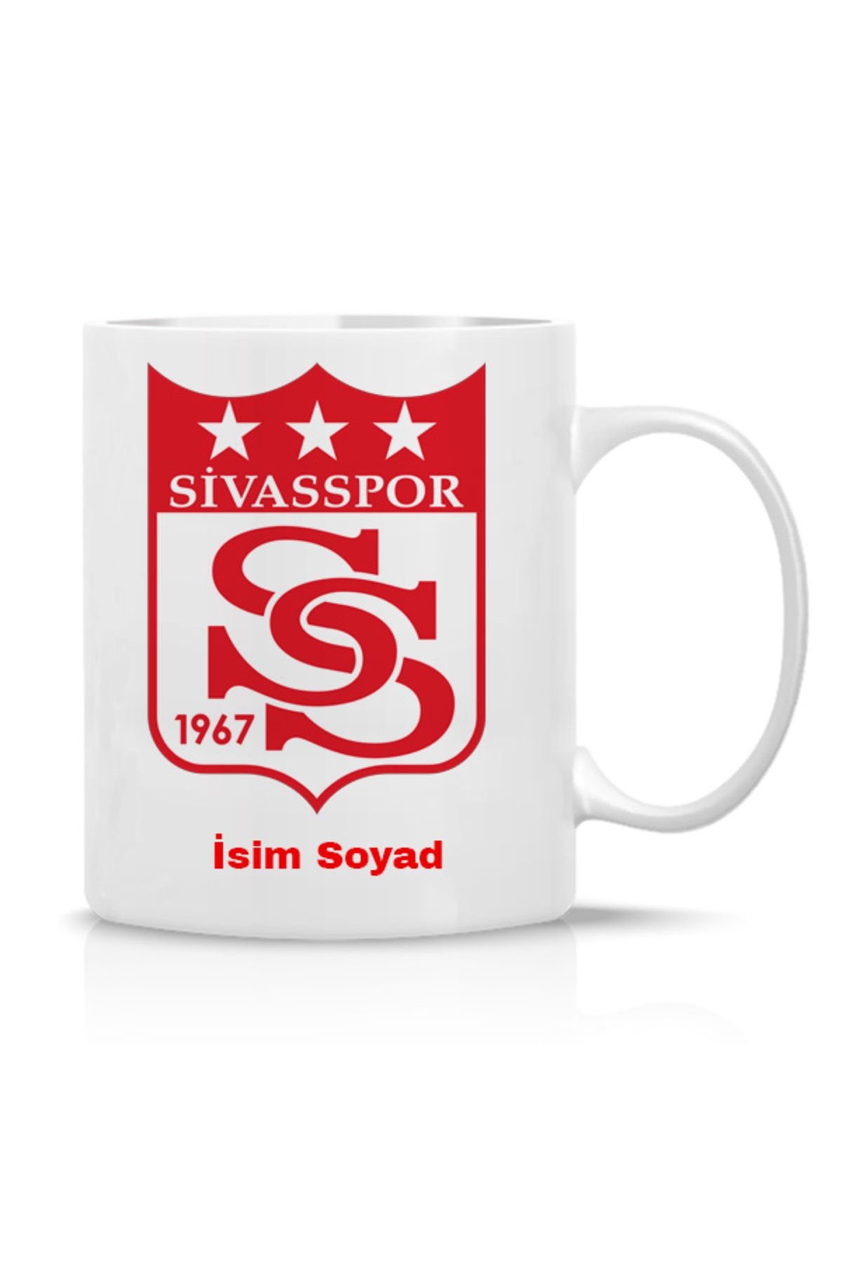 BİBANAPROMOSYON sivasspor özel tasarım kupa bardak