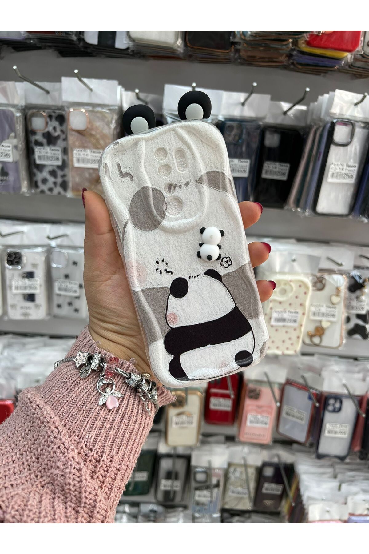 TECNOTREND Xiaomi Redmi Note 8 Pro 3D Desenli Kromi Silikon Kılıf