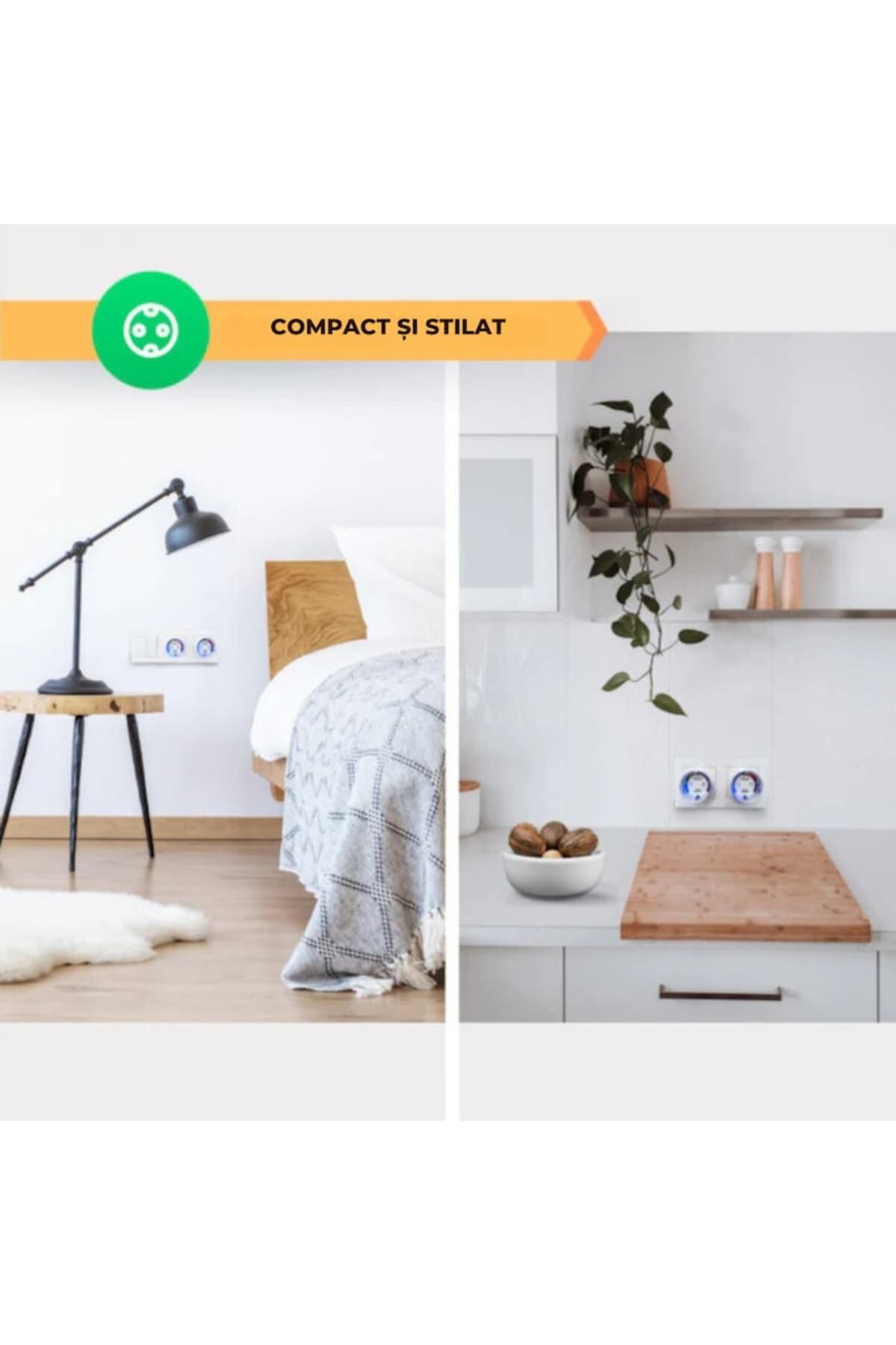 varioshop-Smart Socket VarioShop®, Wireless, Energy Monitoring, Voice Control, Child Protection, Compatible w 3