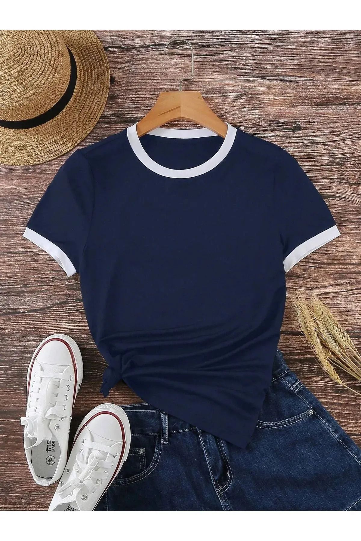 DESCARTES Unisex Penye İnterlok Tişört