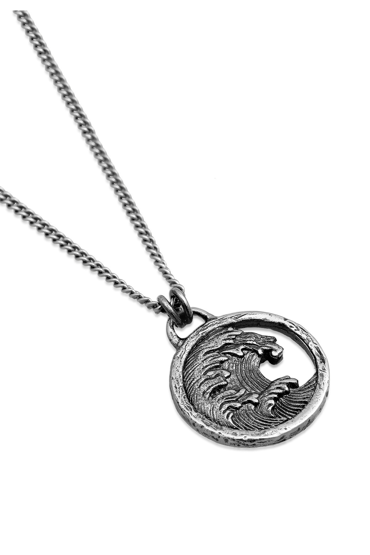HAZE & GLORY-Halskette HG HAZE & GLORY - Herrenkette aus 925 Sterling Silber, Herrenschmuck, Silberkette mit 5