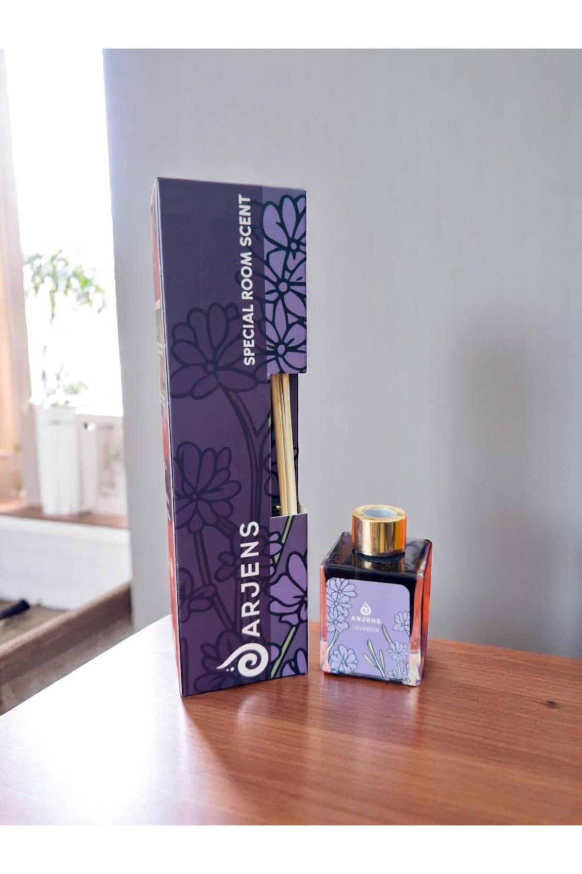 Morey Arjens Bambu Çubuklu Oda Kokusu - LAVENDER