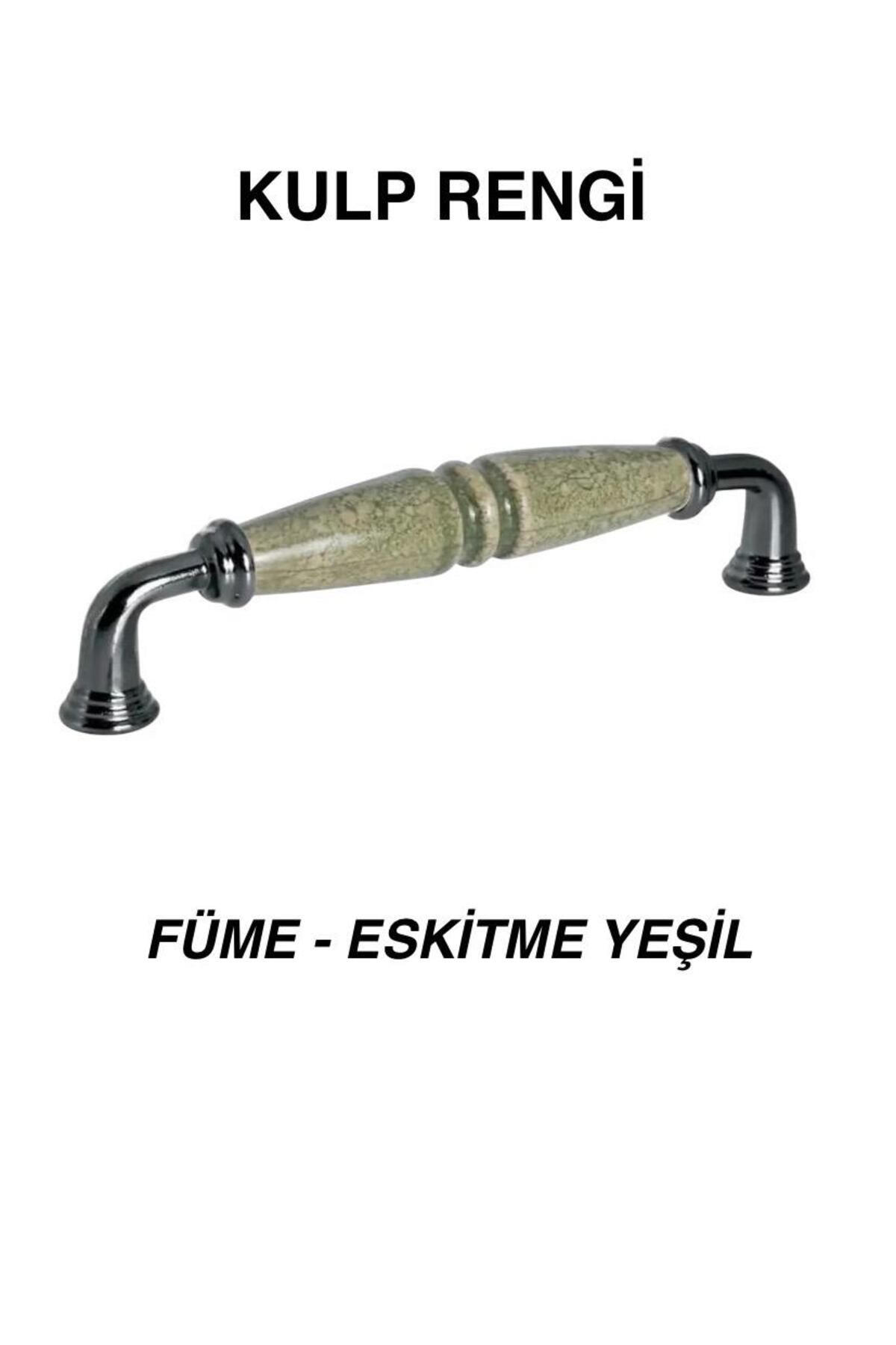 YAKUT AKSESUAR -12,8 cm-FÜME-PORSELEN Dolap Çekmece Mutfak Banyo Mobilya Kulpu Kulb Kulp Kulbu-inci 128mm-ELF204