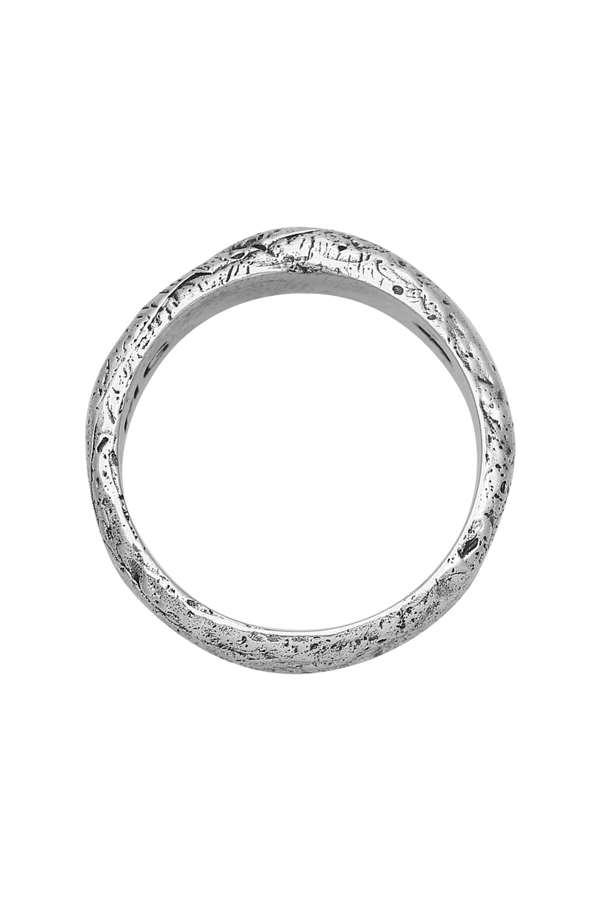 HAZE & GLORY-Ring HG HAZE & GLORY - Ring Herren in 925 Sterling Silber, Schmuck Herren, Silberring oxidiert, Int 3