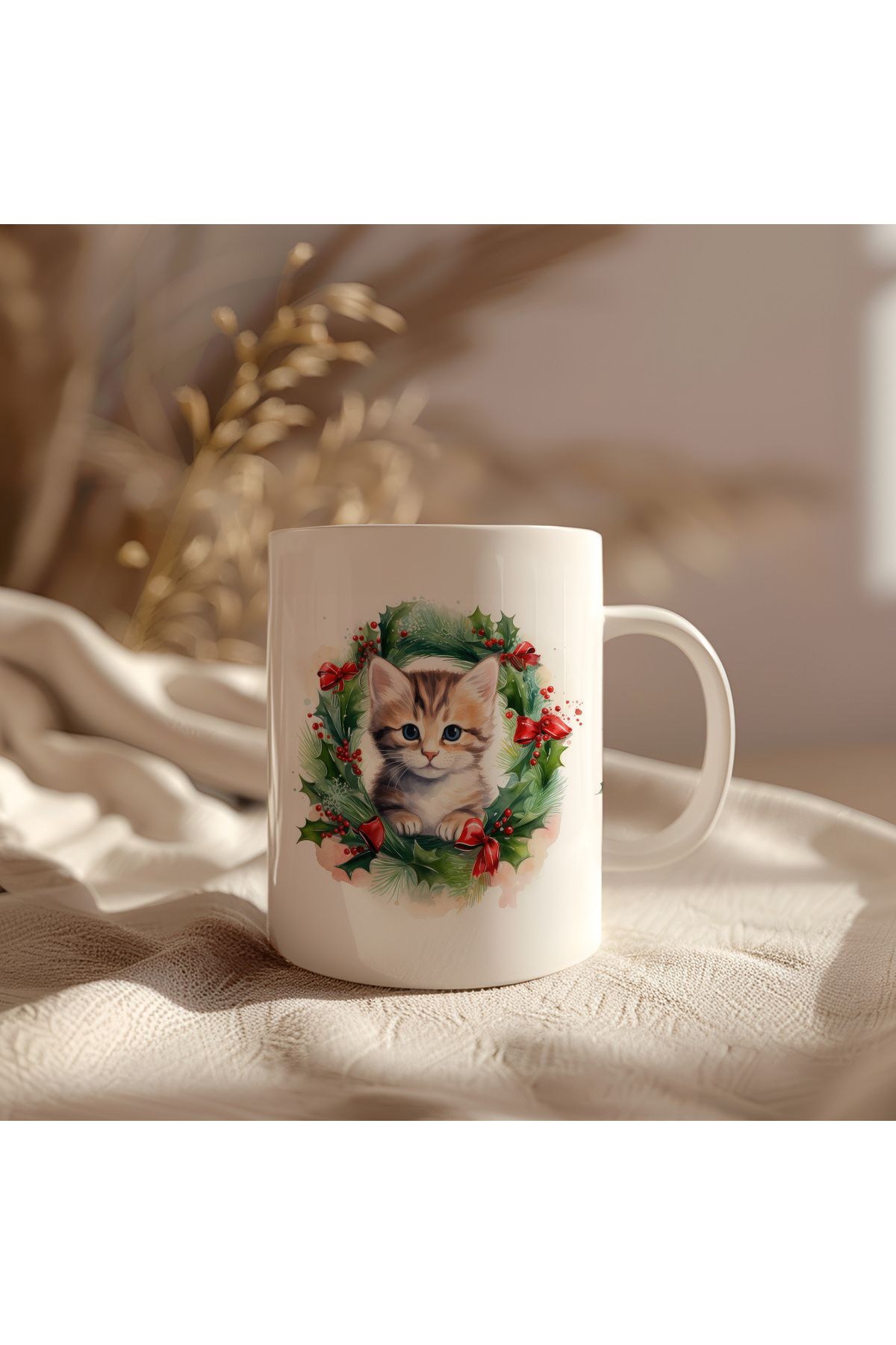 waspandhornet Sevimli Kedi Temalı Kupa Bardak