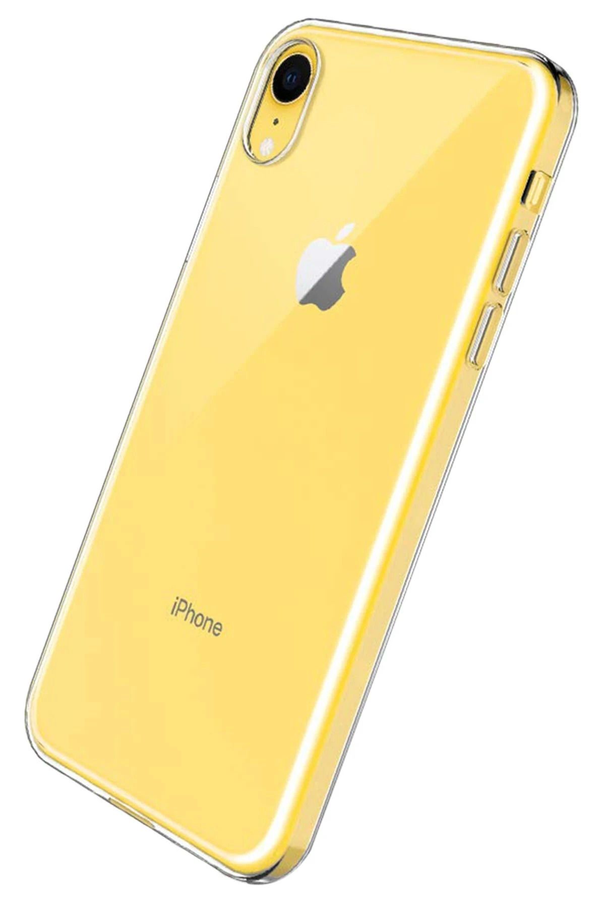 NewFace iPhone XR Kılıf Lüx Şeffaf Silikon YKTSN