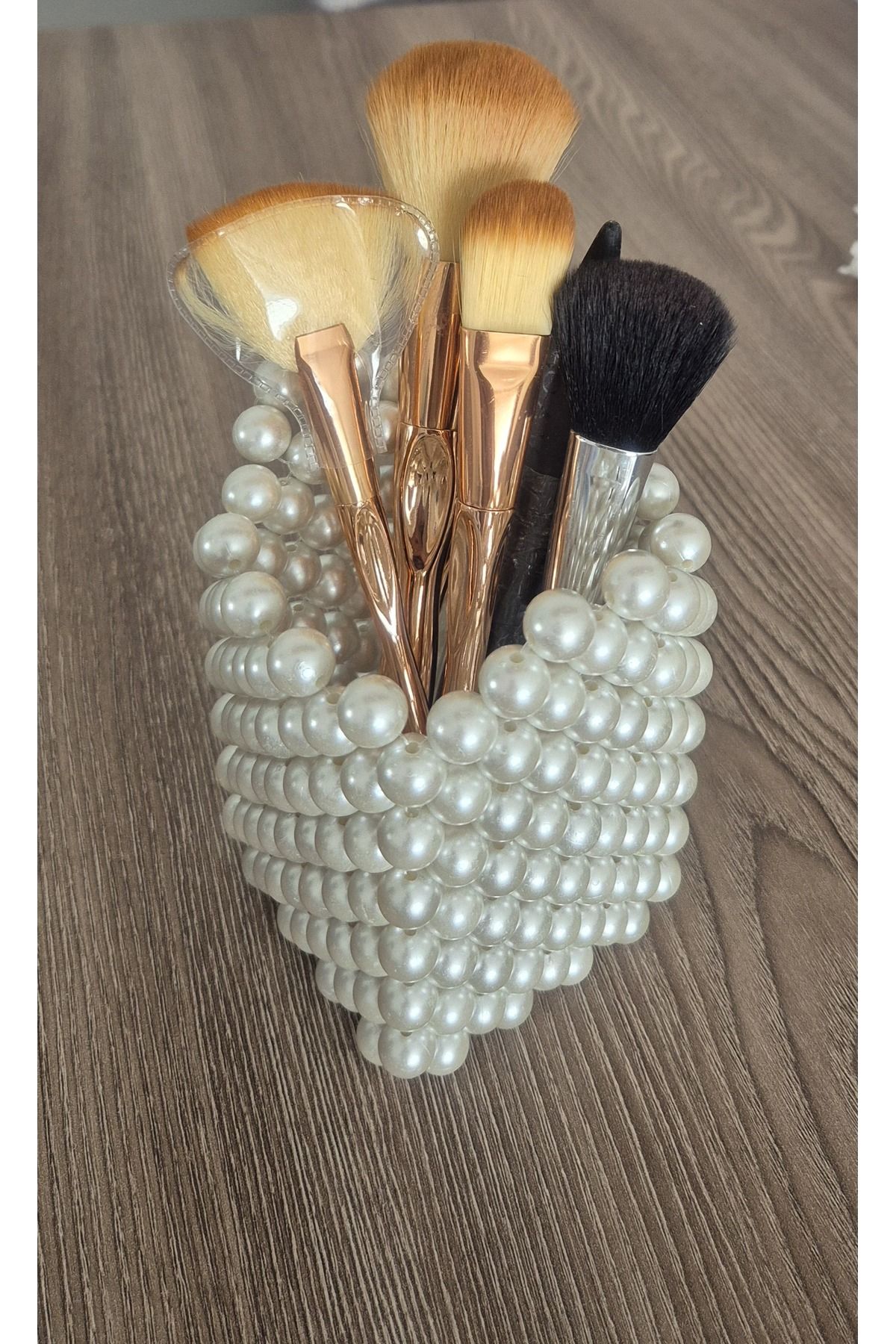 GÜNEYS DESIGN İnci Boncuktan Organizer Kare Kutu