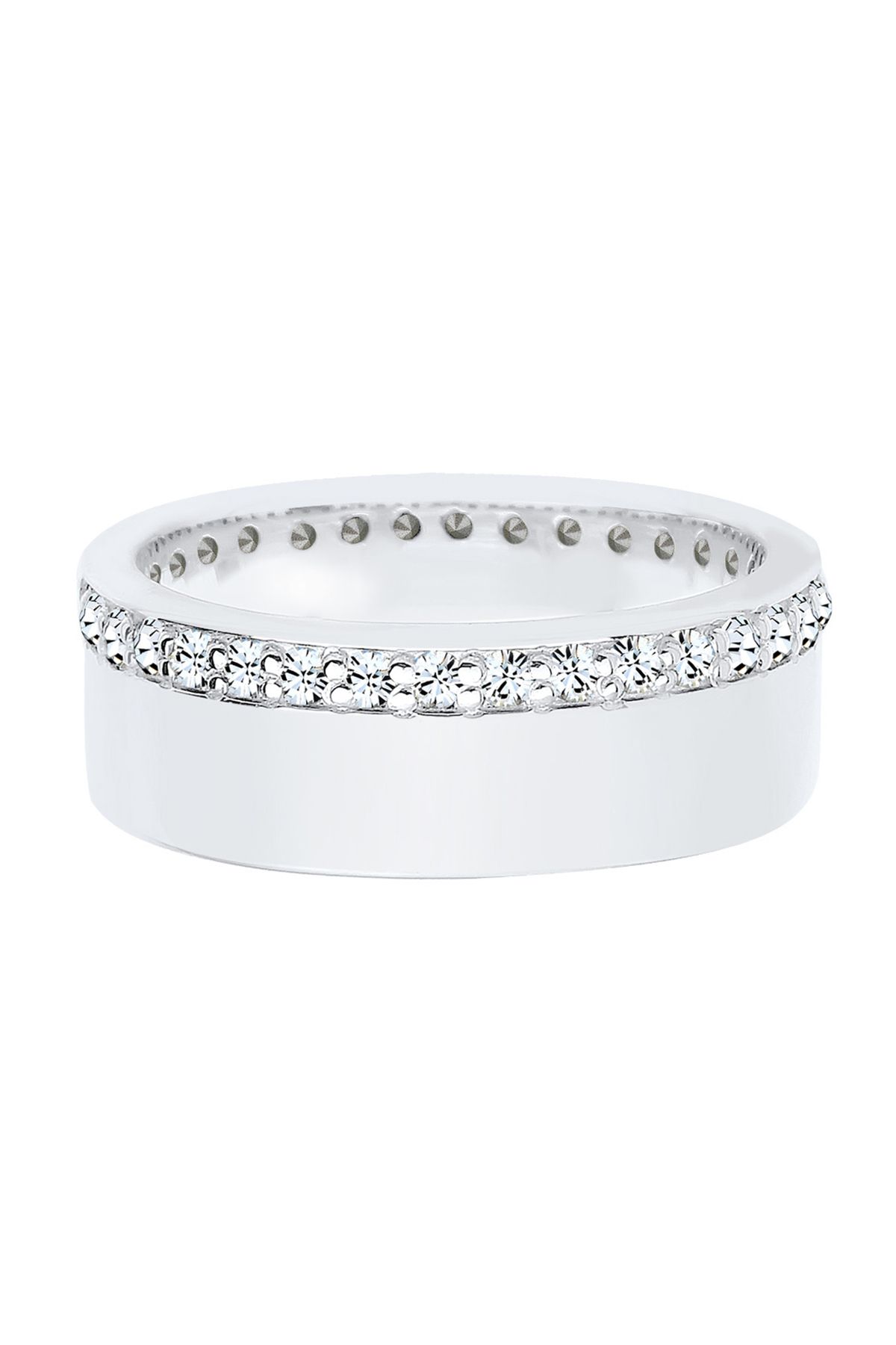 ELLI-Ringschiene Kristall 925 Sterling Silber 2