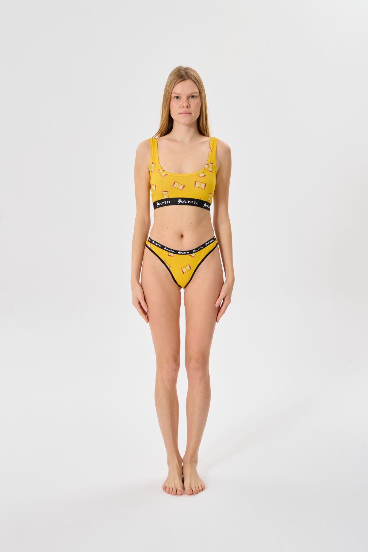 JANR Passionate Times Yellow Series Kadın Bralet