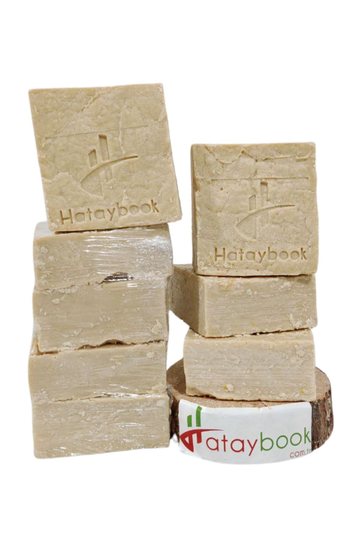 Hataybook Hamam Kokulu Saf Beyaz Sabun 7 Adet 900gr