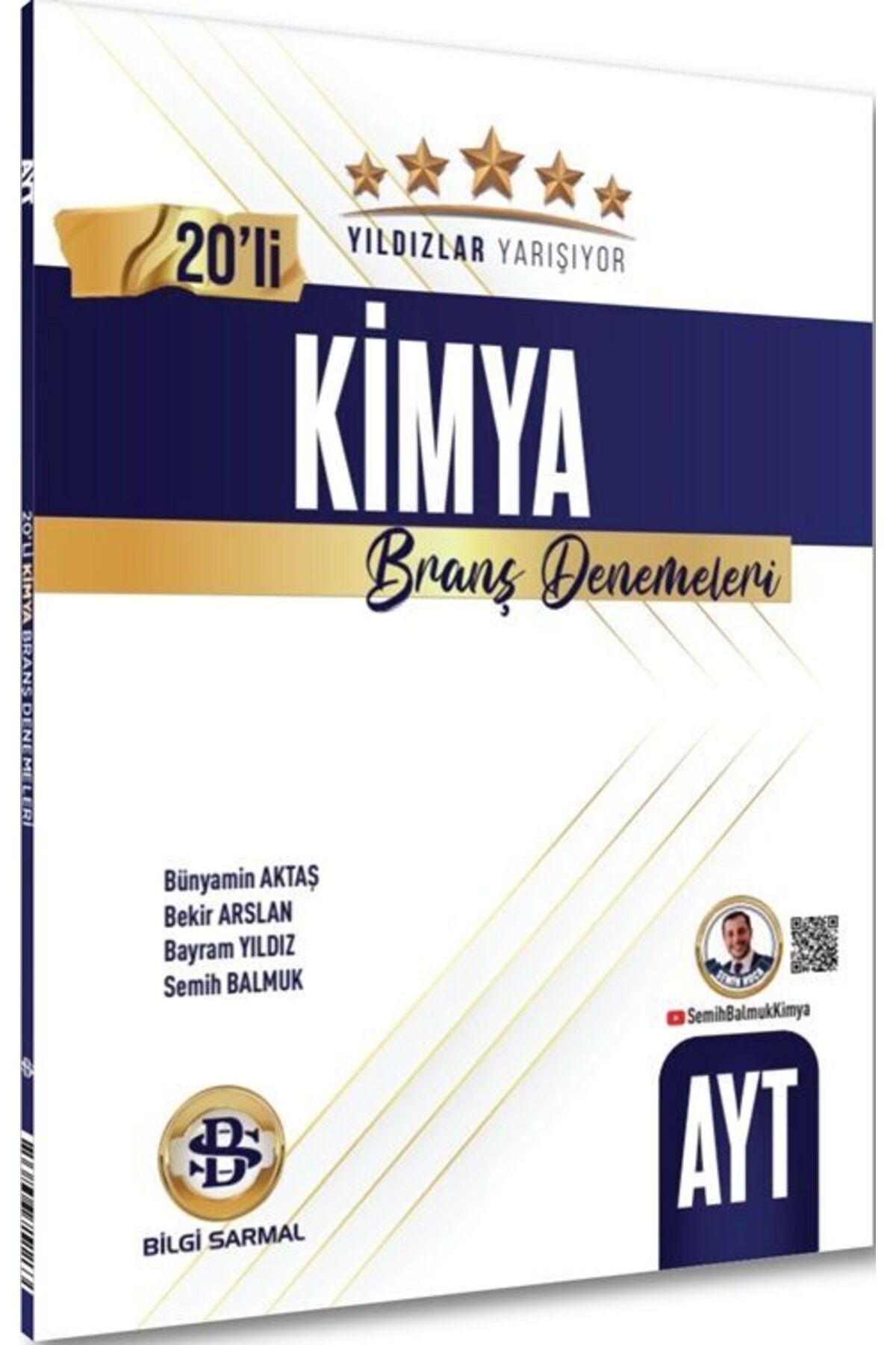 Bilgi Sarmal Yayınları Bilgi Sarmal AYT Kimya Yıldızlar Yarışıyor 20 li Branş Denemesi