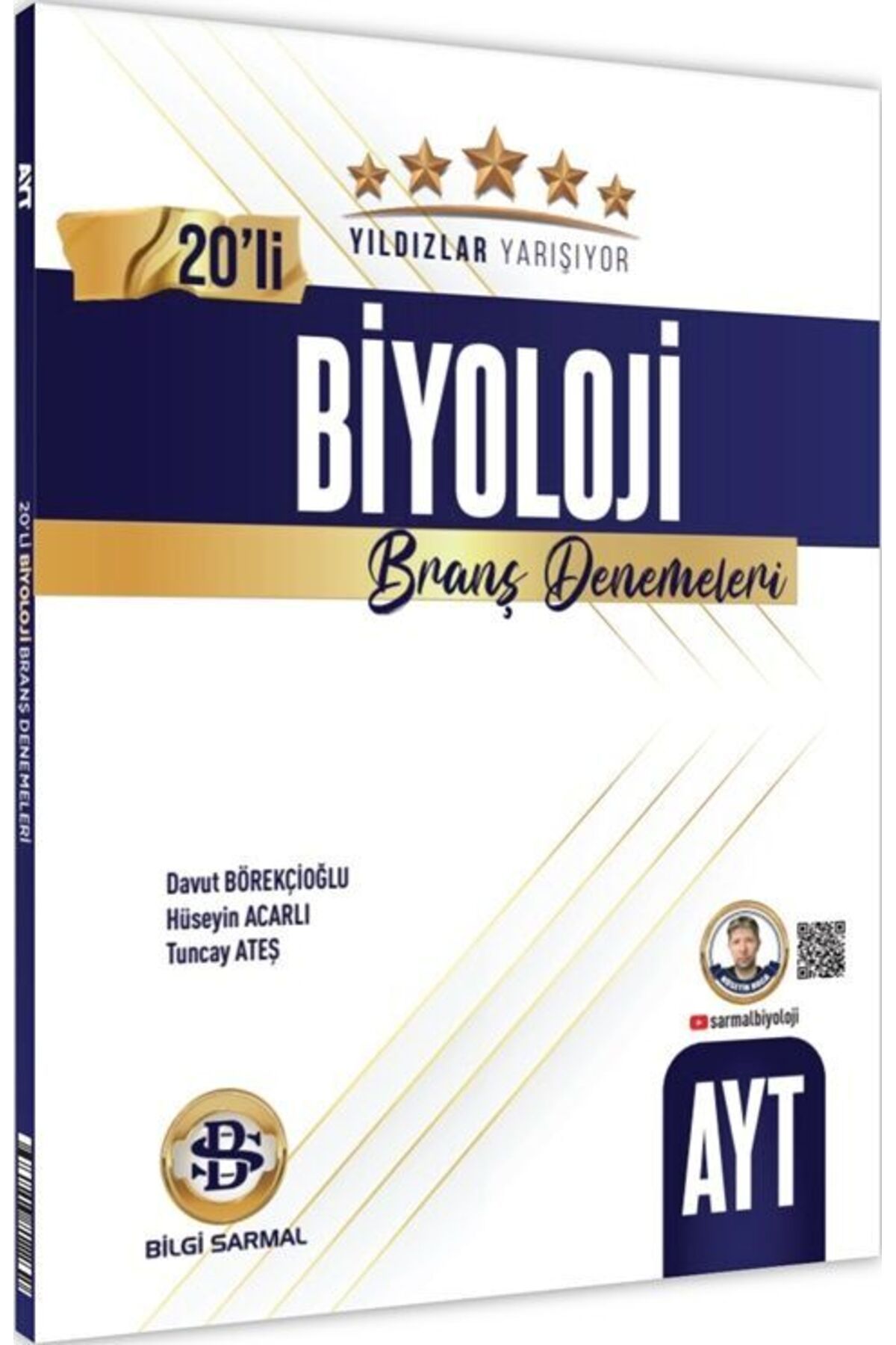 Bilgi Sarmal Yayınları Bilgi Sarmal AYT Biyoloji Yıldızlar Yarışıyor 20 li Branş Denemesi