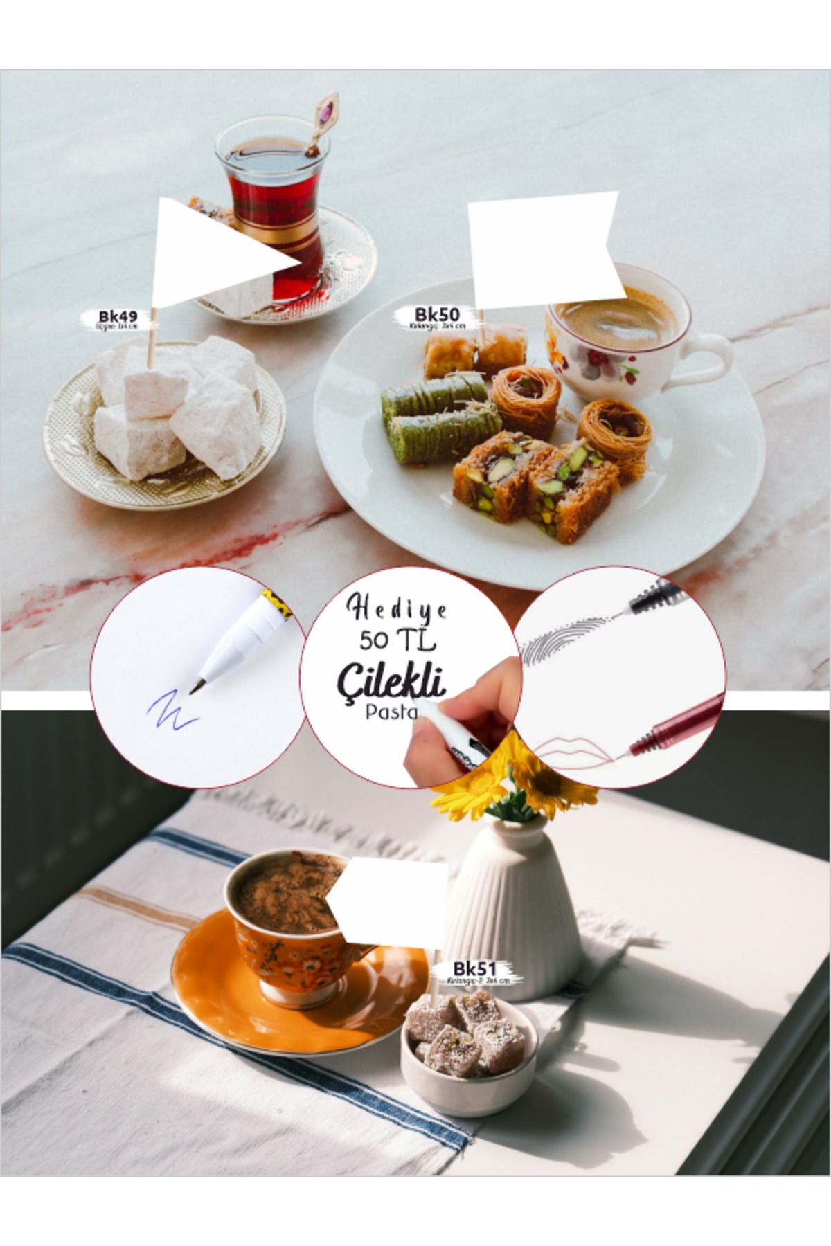 Home-9 Different Flag Models for You to Write On, X5 Pieces of Each Model, Total 45 Pieces, 15cm 6