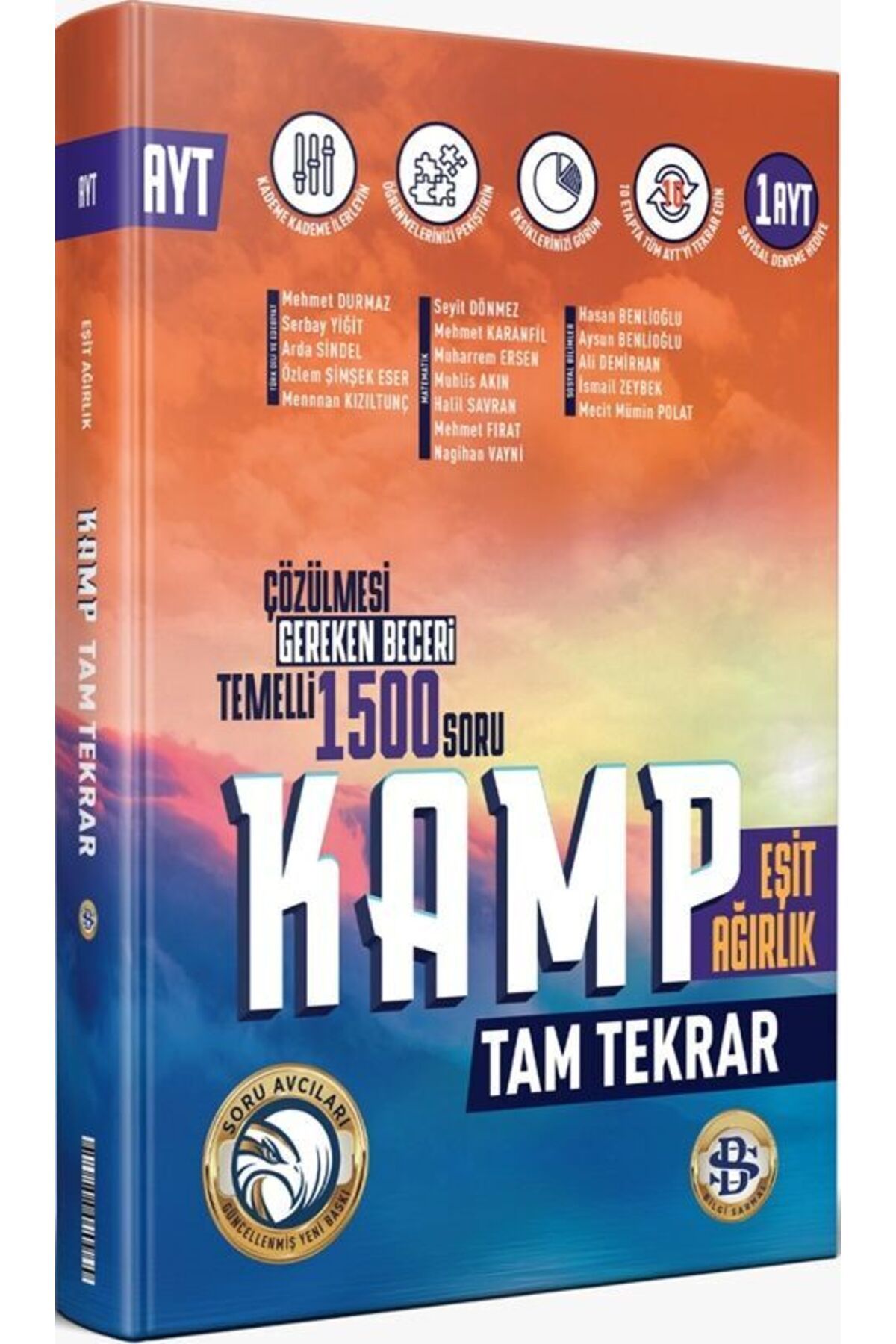 Bilgi Sarmal Yayınları Bilgi Sarmal AYT Eşit Ağırlık Tam Tekrar Kamp