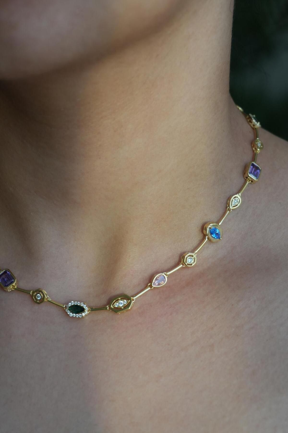 minimojewels 925 Gümüş | Auris Baget Kolye