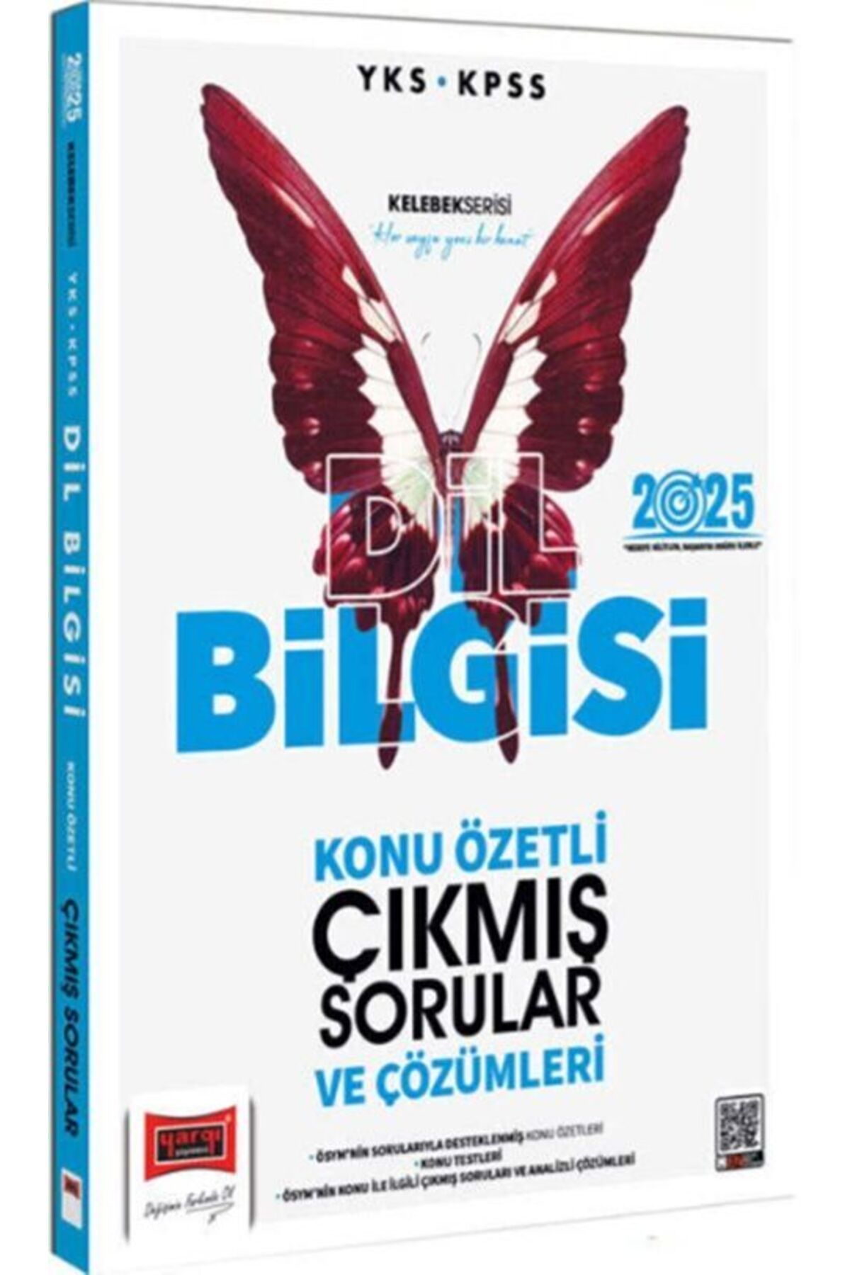Yargı Yayınları Yargı Yayınları 2025 YKS KPSS Kelebek Serisi Dil Bilgisi Konu Özetli Çıkmış Sorular ve Çözümleri
