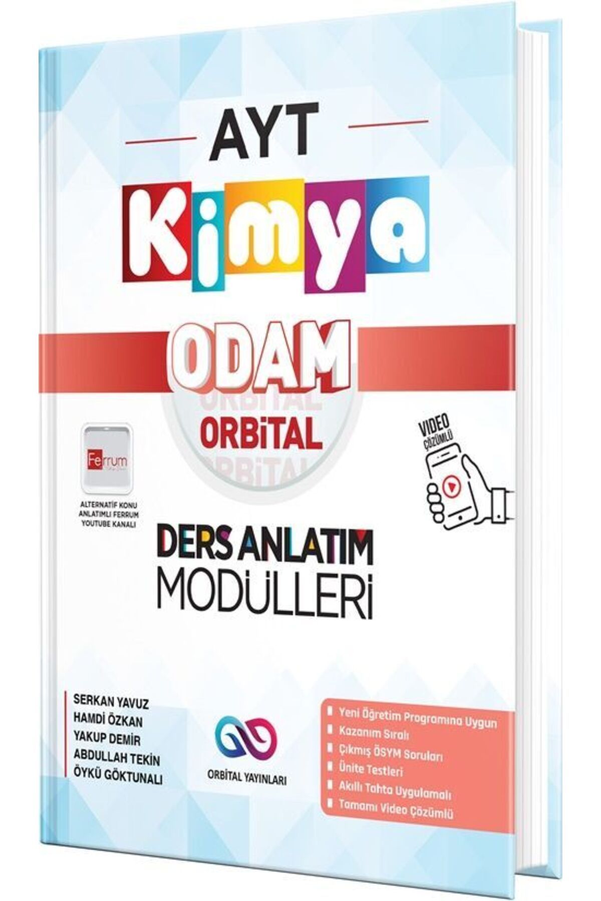 Orbital Yayınları Orbital Yayınları AYT Kimya Ders Anlatım Modülleri