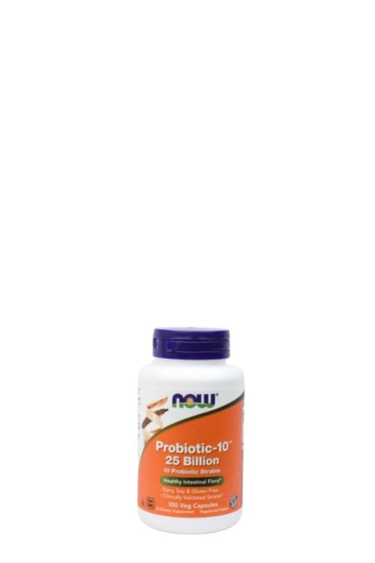 Now Foods Probiotic-10 (probiotice) 25 De Miliarde, Now Foods 100 Capsule - One Size