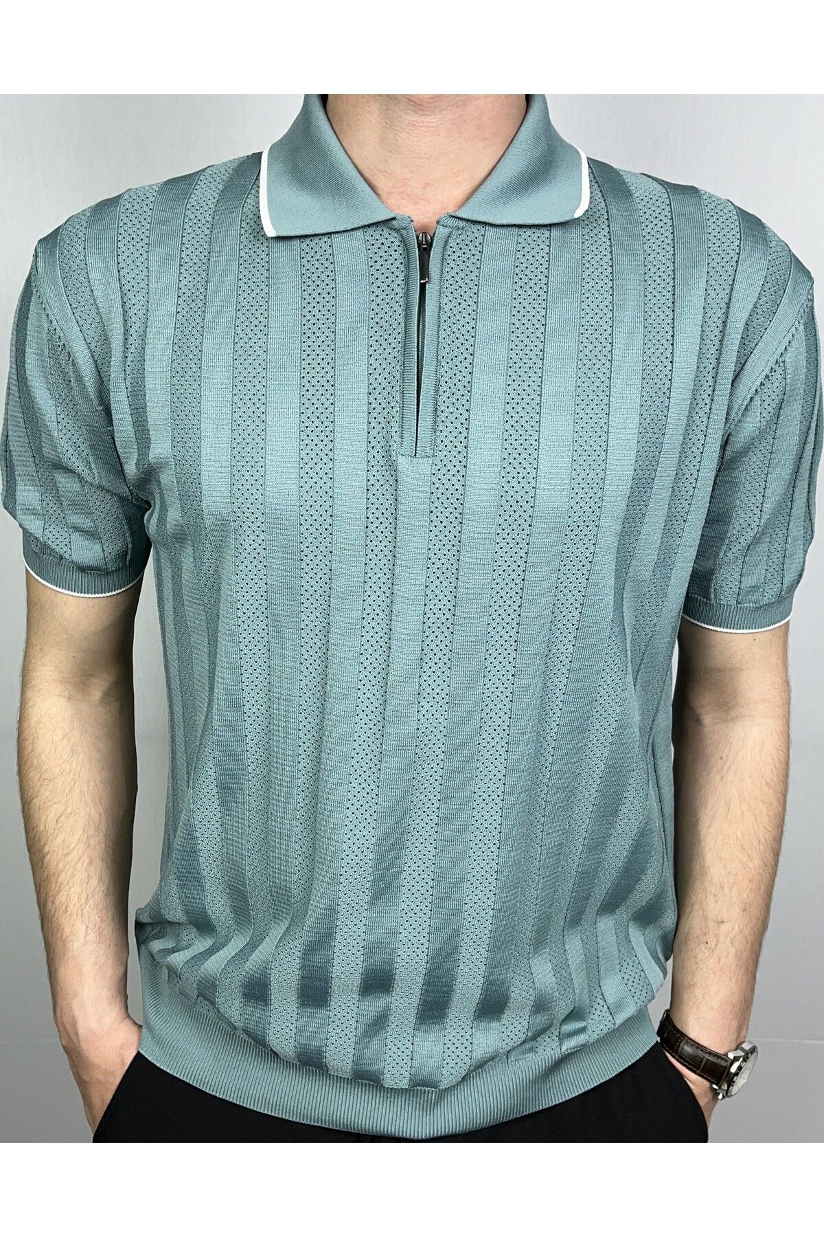 DYNMO %100 Organik Pamuklu Polo Yaka T-shirt