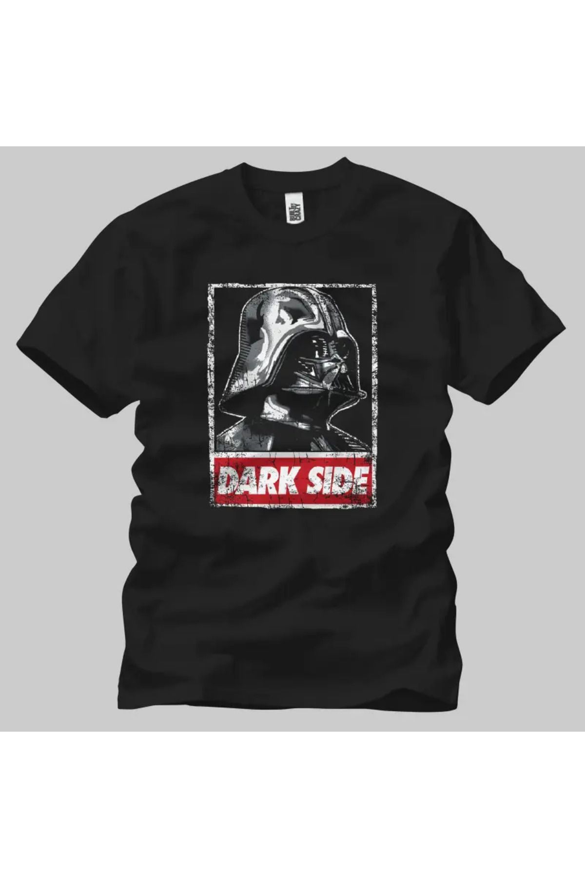 Built By Crazy Darth Vader Stamp Unisex Tişört