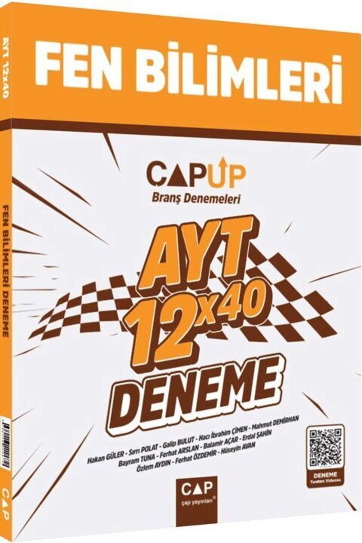 Çap Yayınları Çap Yayınları AYT Fen Bilimleri 12 X 40 Up Deneme